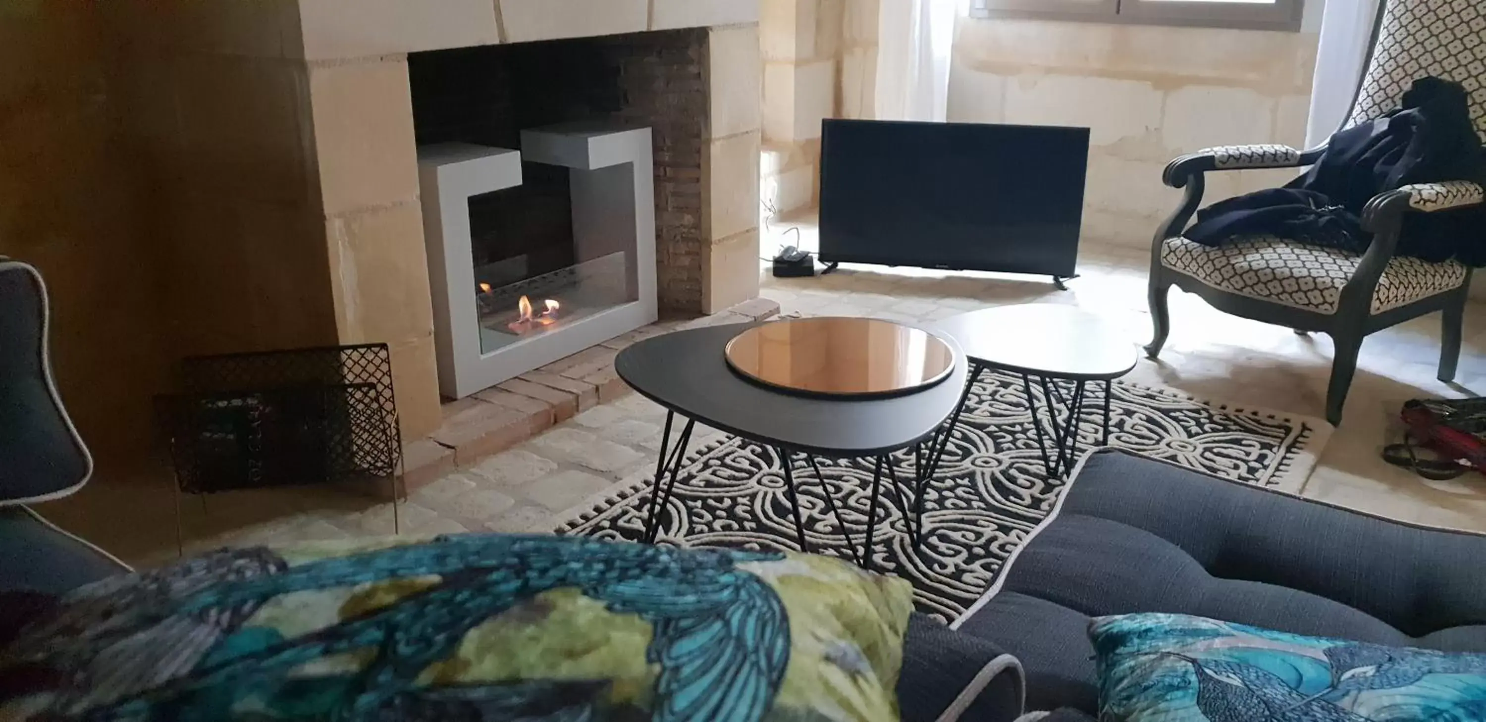 Living room, Seating Area in NATURE & CHATEAUX