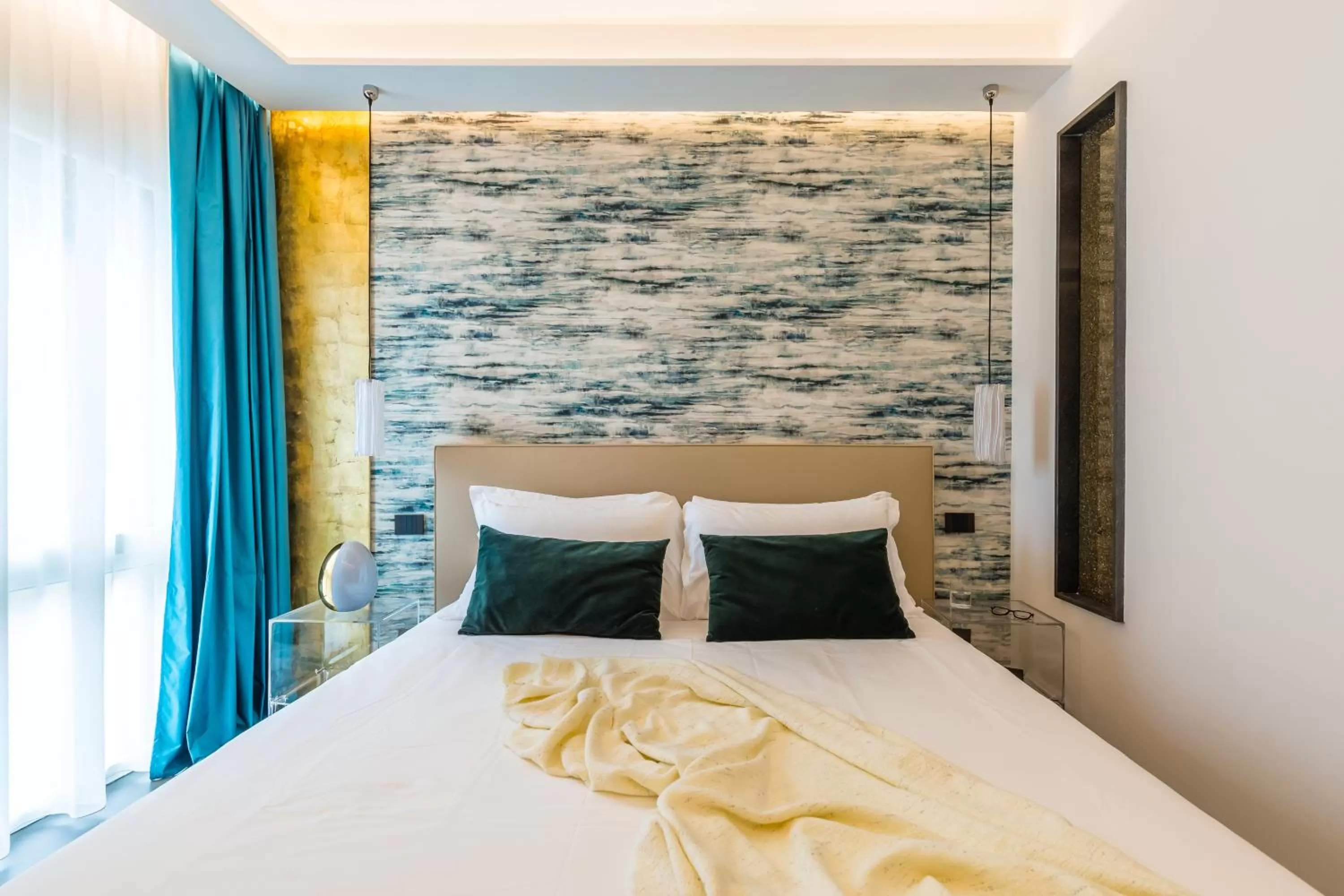 Bed in Dei Martiri Suite