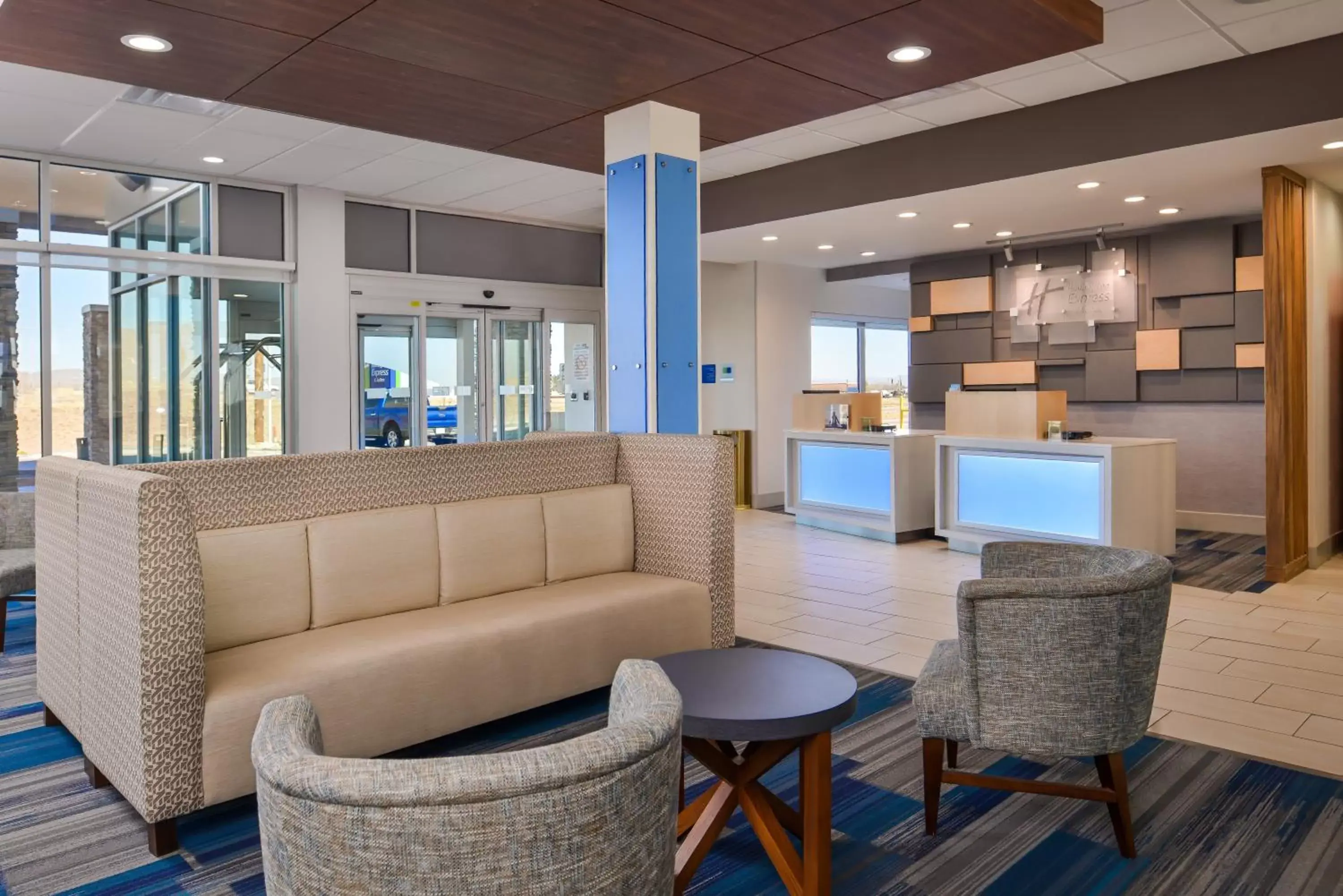 Property building, Seating Area in Holiday Inn Express & Suites - Van Horn, an IHG Hotel