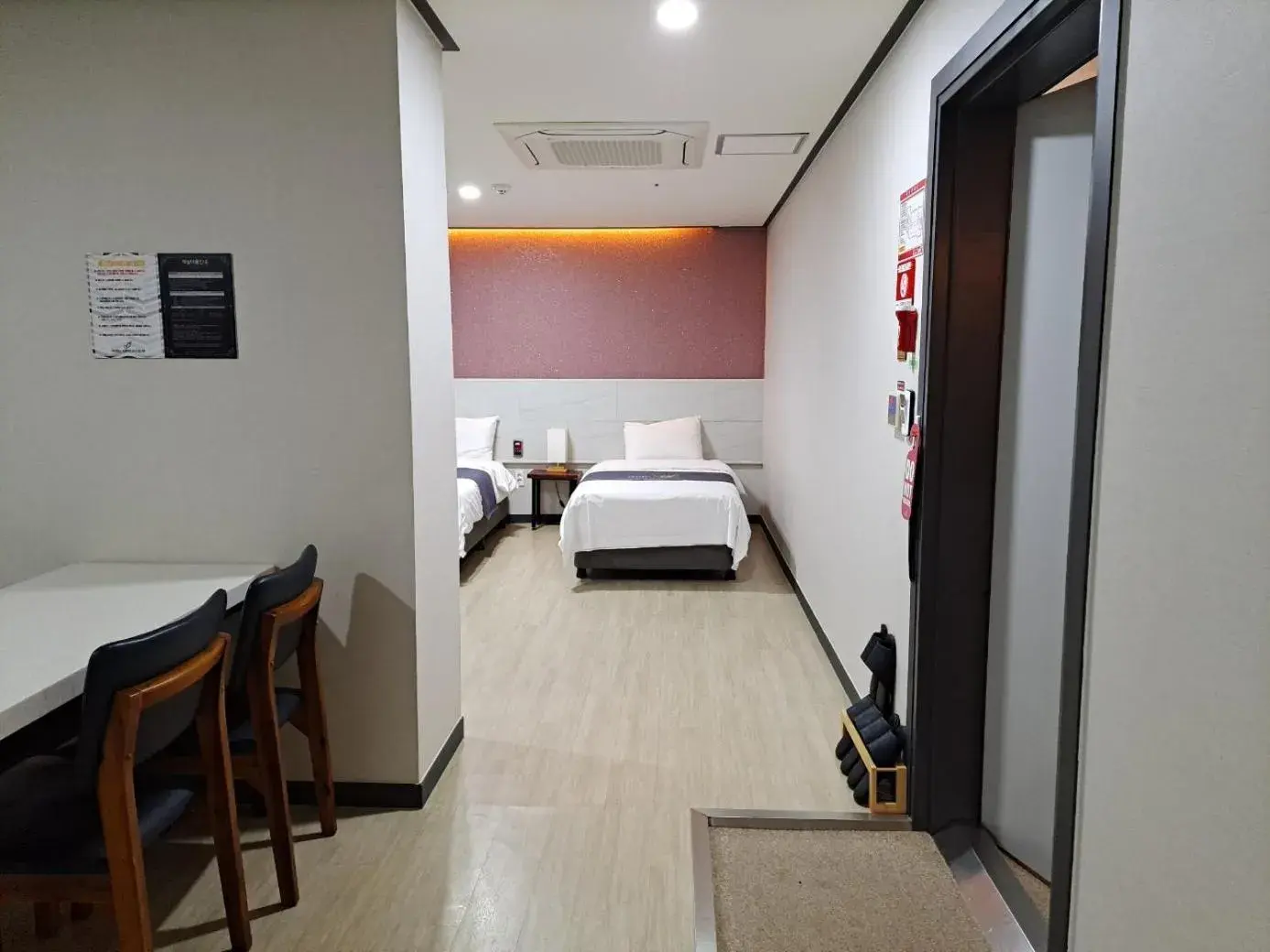 Bed in Chuncheon Hotel Gongjicheon