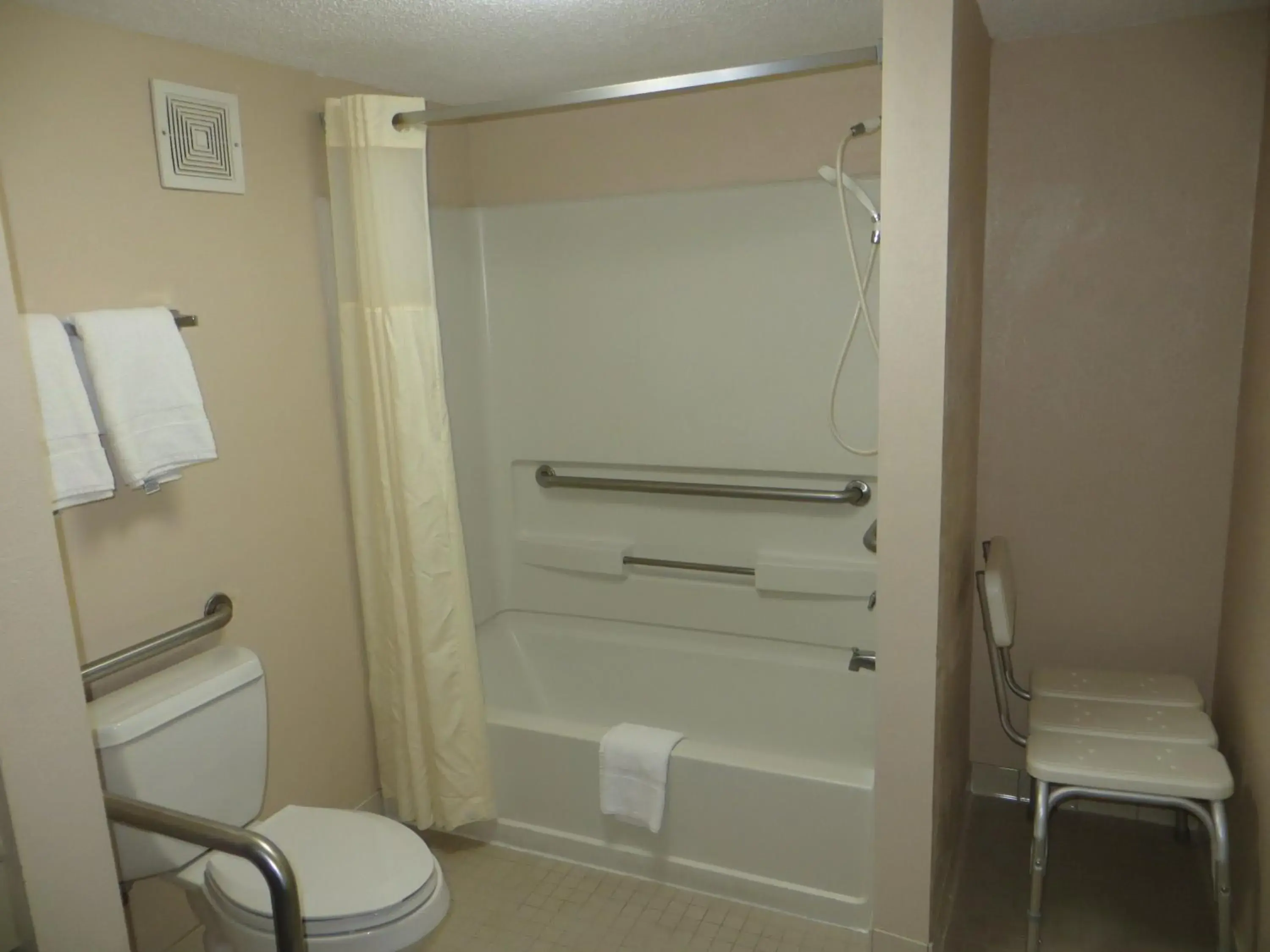 Bathroom in Travelodge by Wyndham Knoxville East