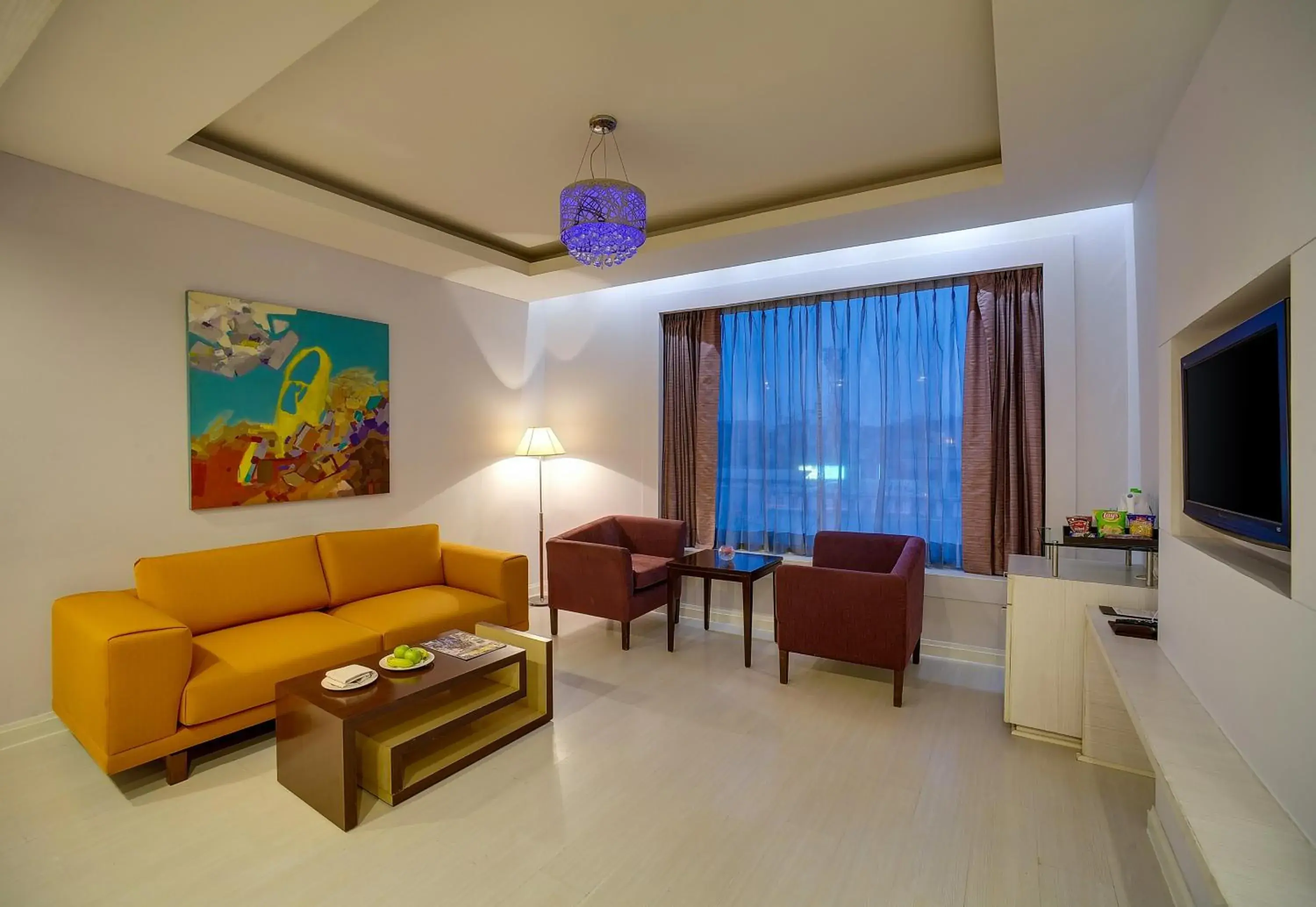 Living room, Seating Area in Sarovar Portico Naraina, Hotel