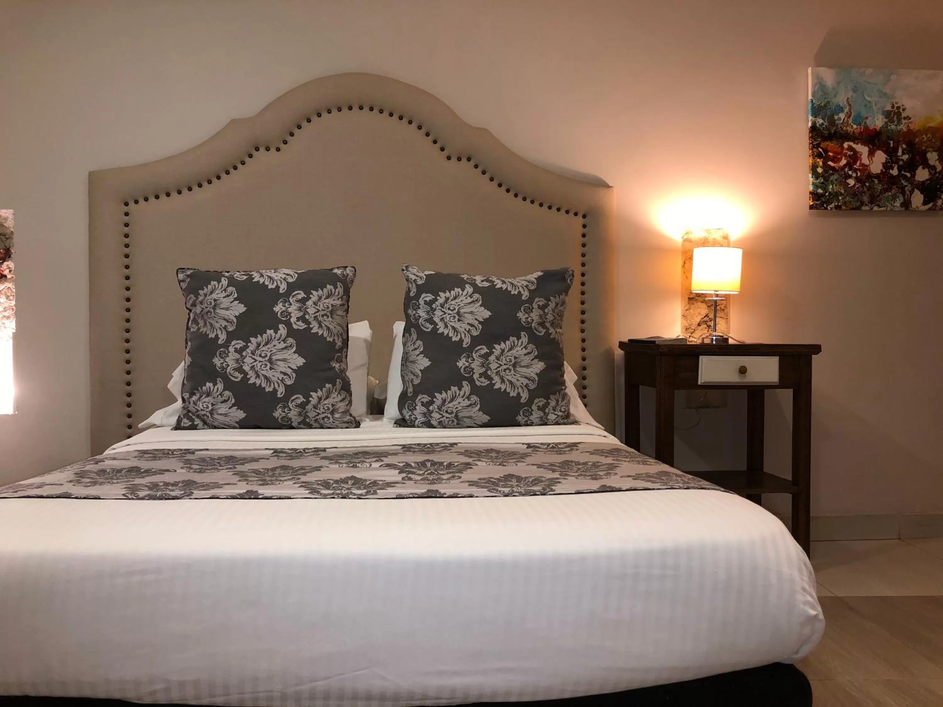 Bed in Hotel Galeria la Trinidad