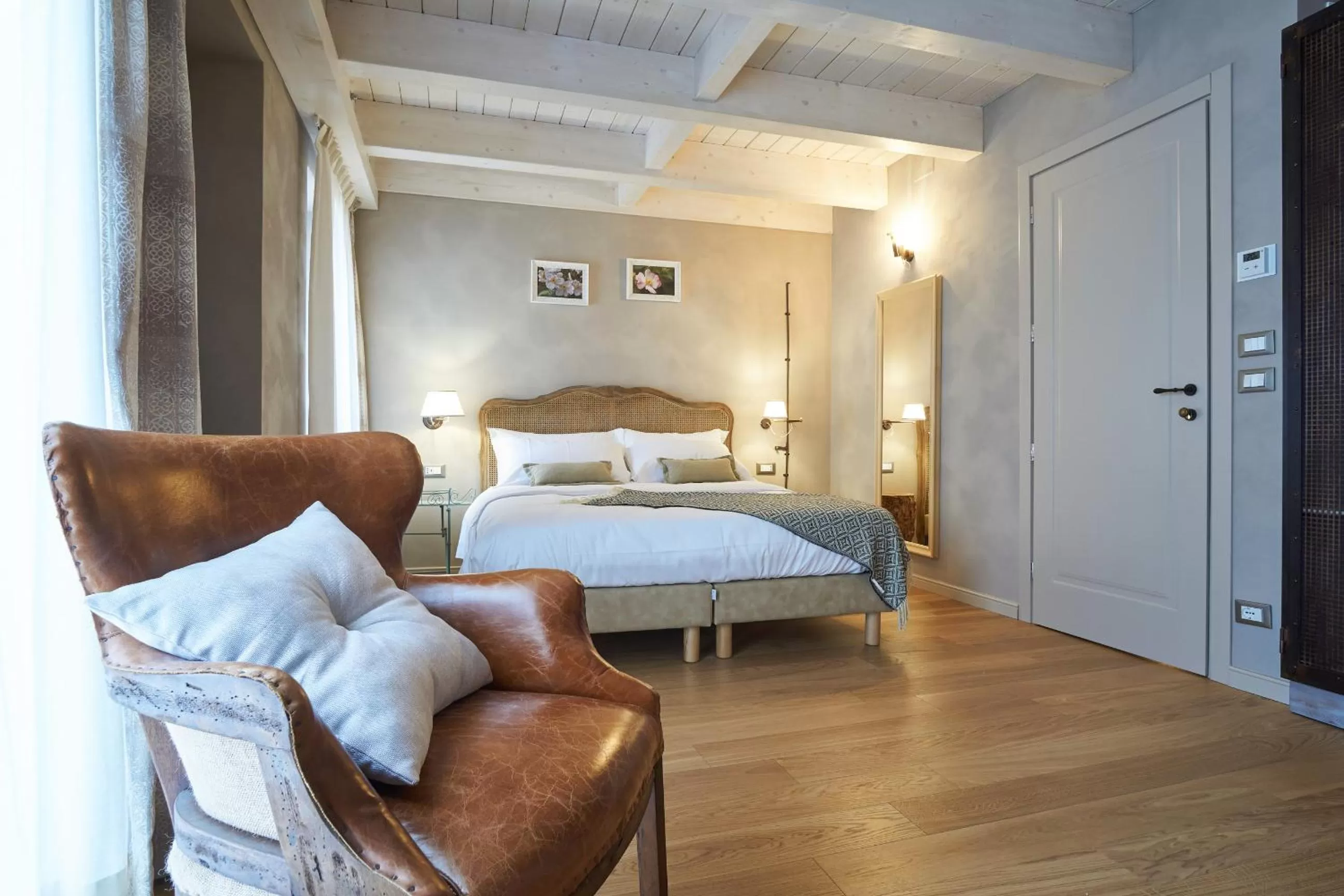 Bed in Relais Villa Miraglia