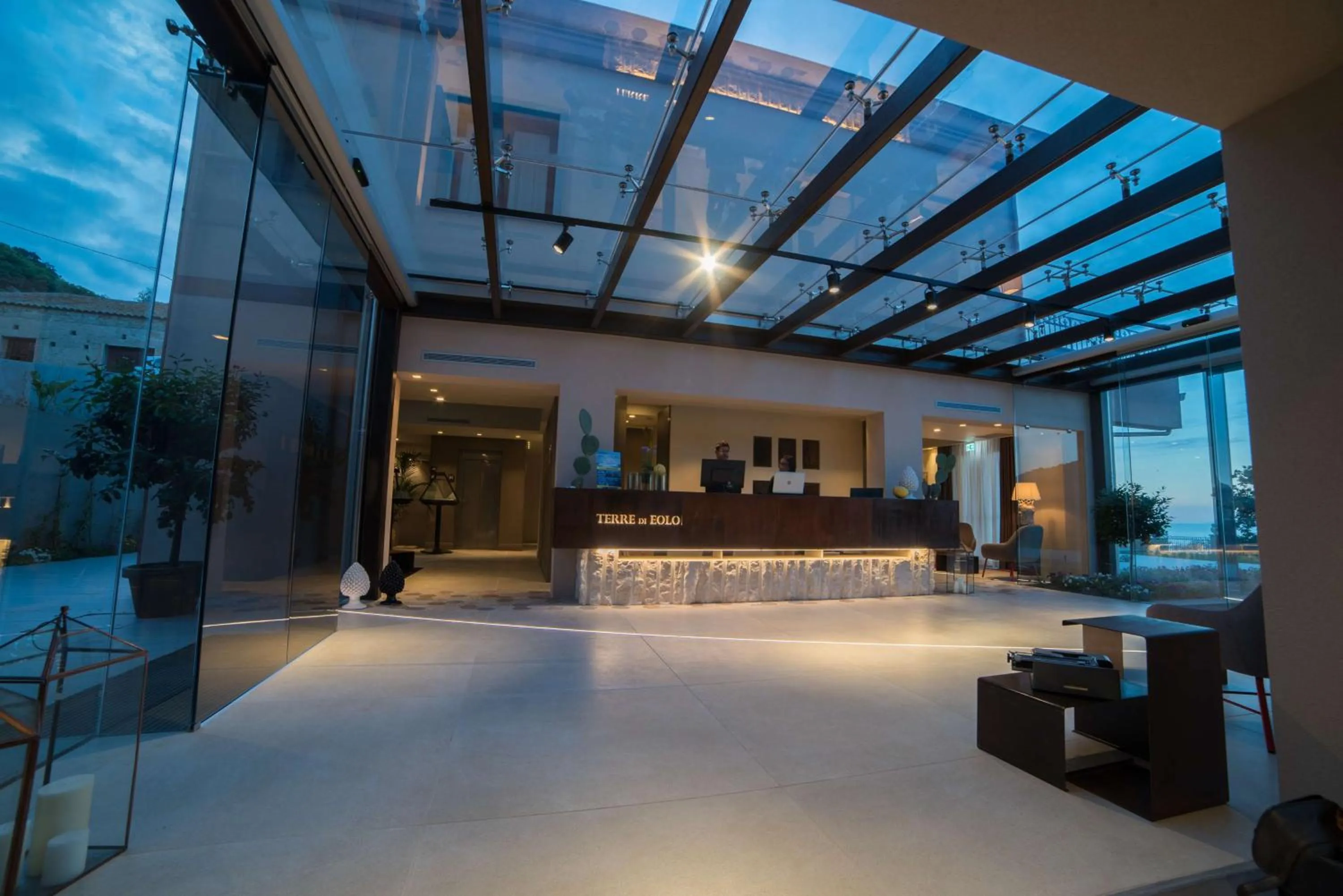 Facade/entrance in Best Western Plus Hotel Terre di Eolo