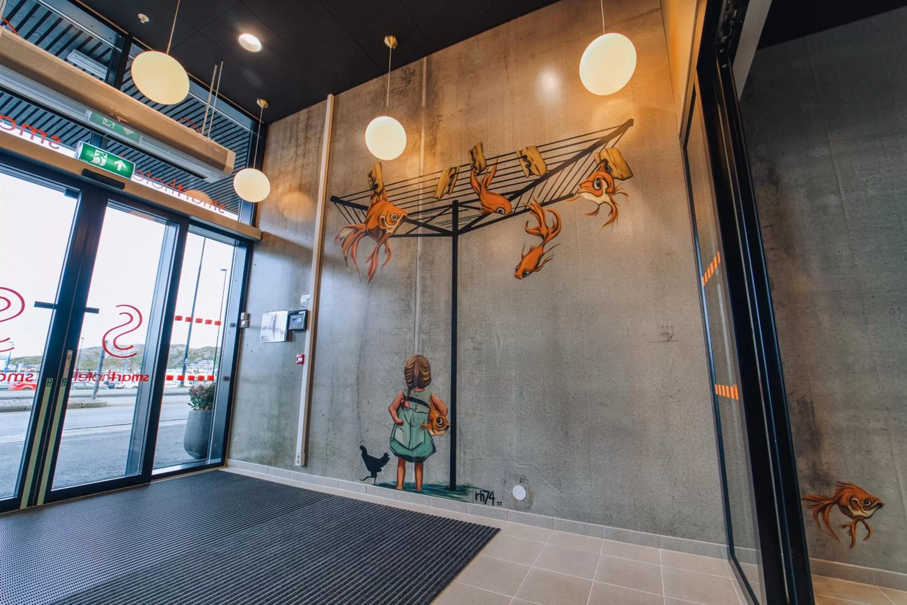 Property building in Smarthotel Bodø