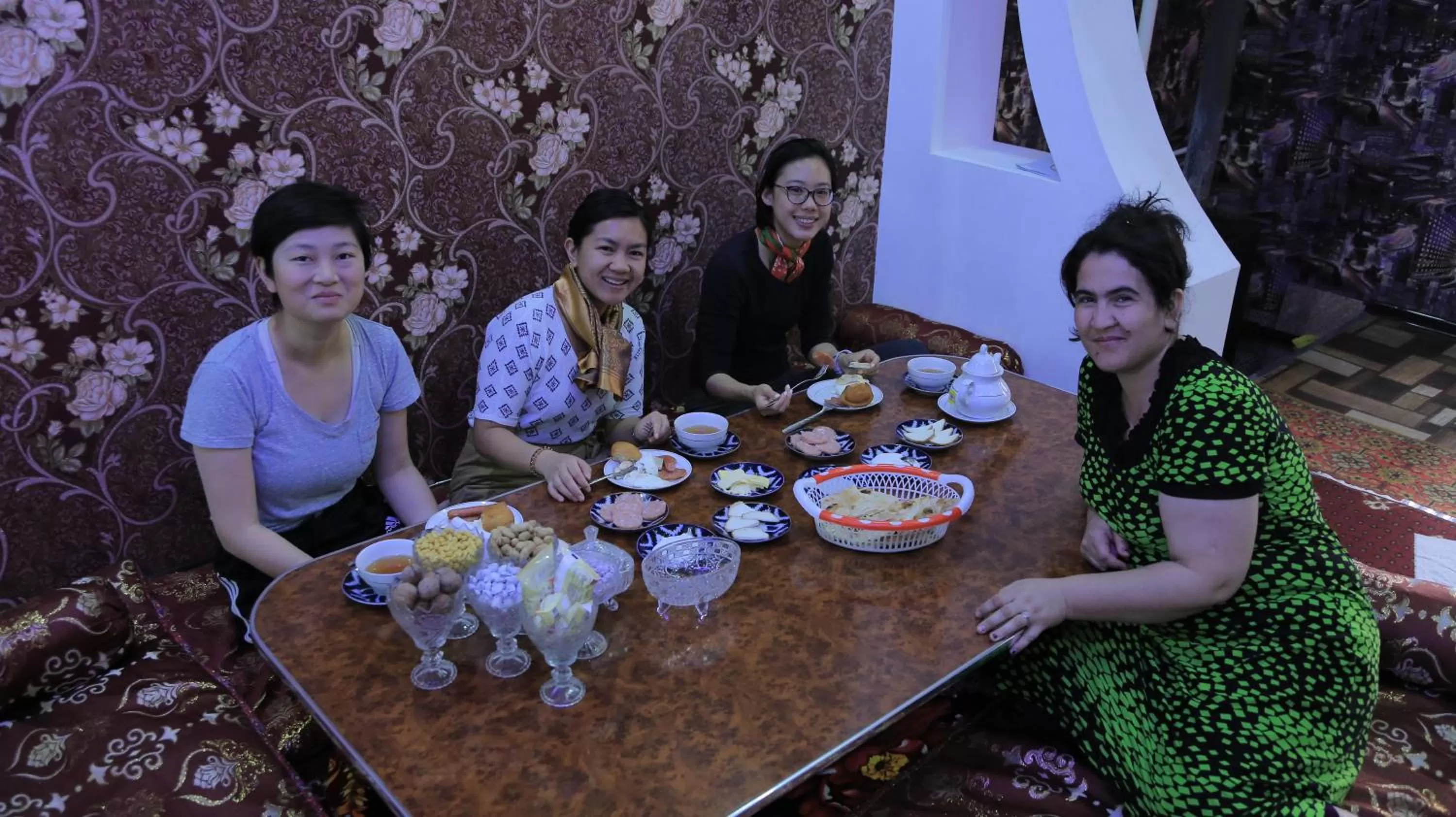 Breakfast in KHIVA HOSTEL ...