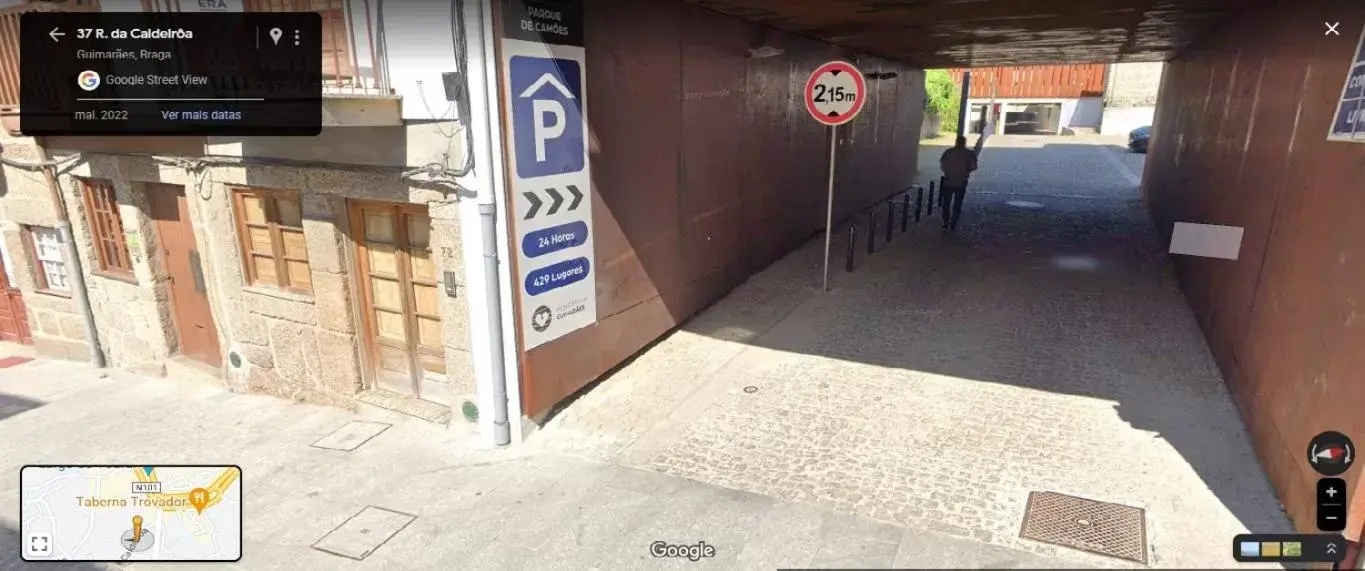 Parking, Property Logo/Sign in Hotel Mestre de Avis
