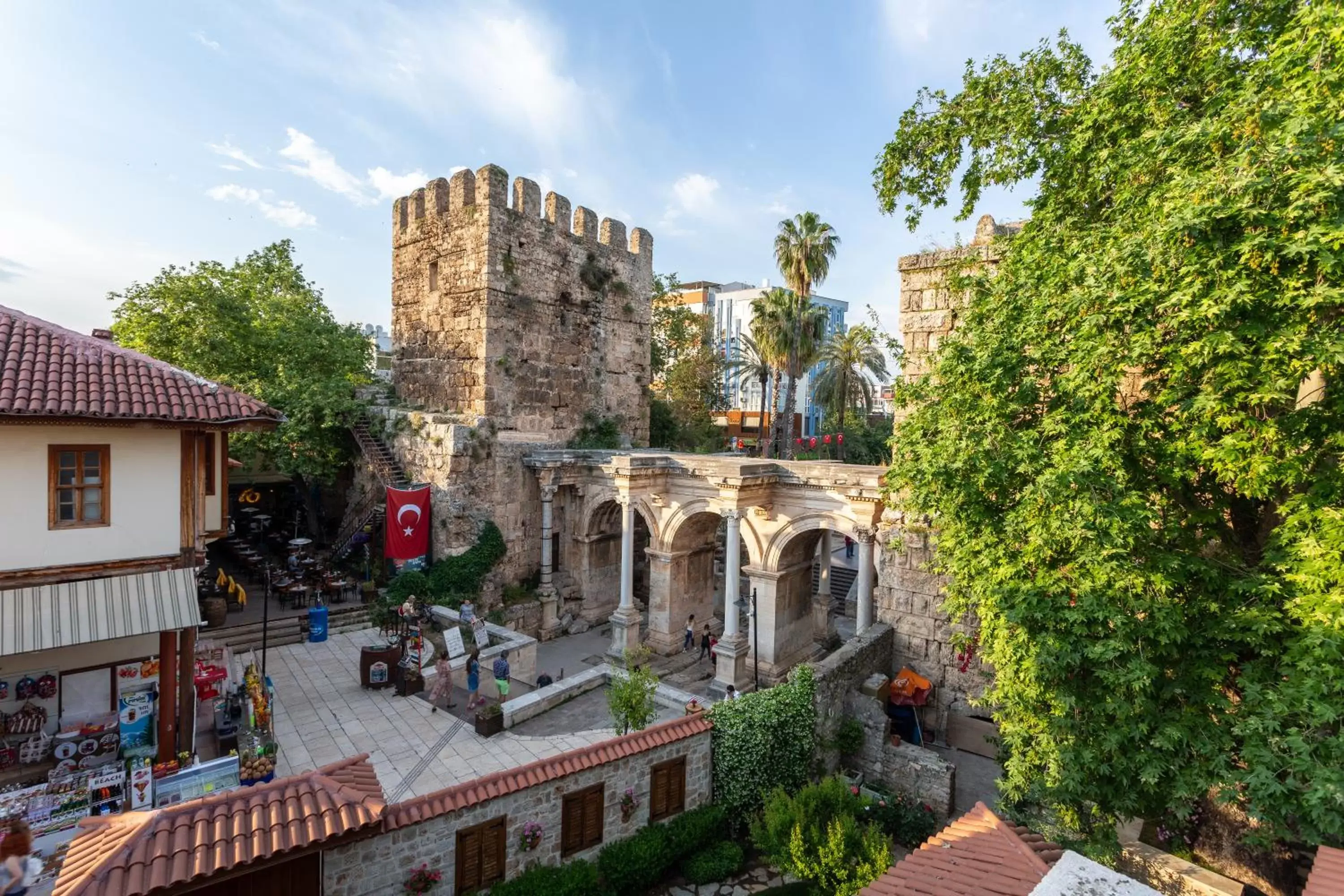 Landmark view in Casa Sur Antalya