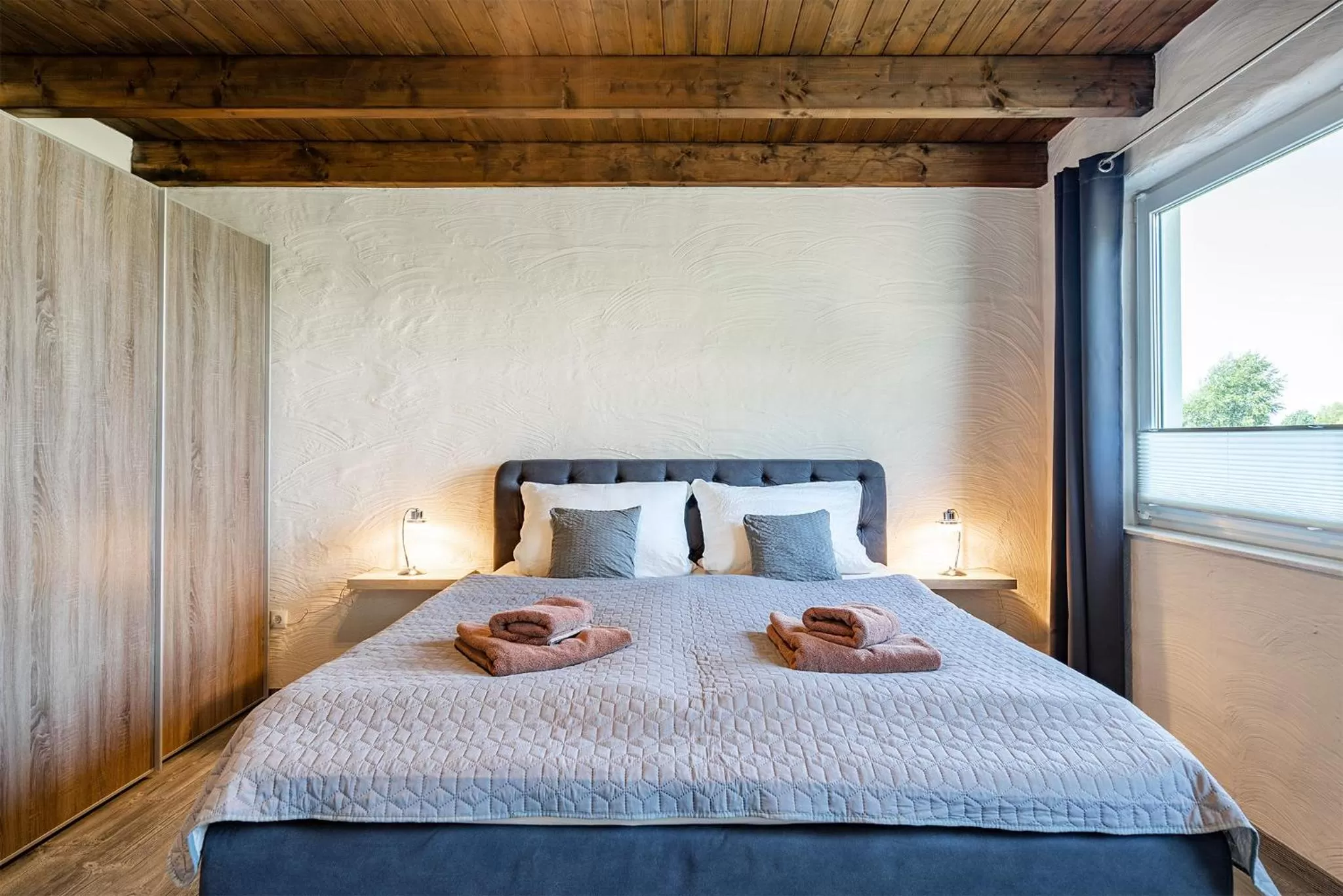 Bed in Villa Moorstern am Badesee Tannenhausen