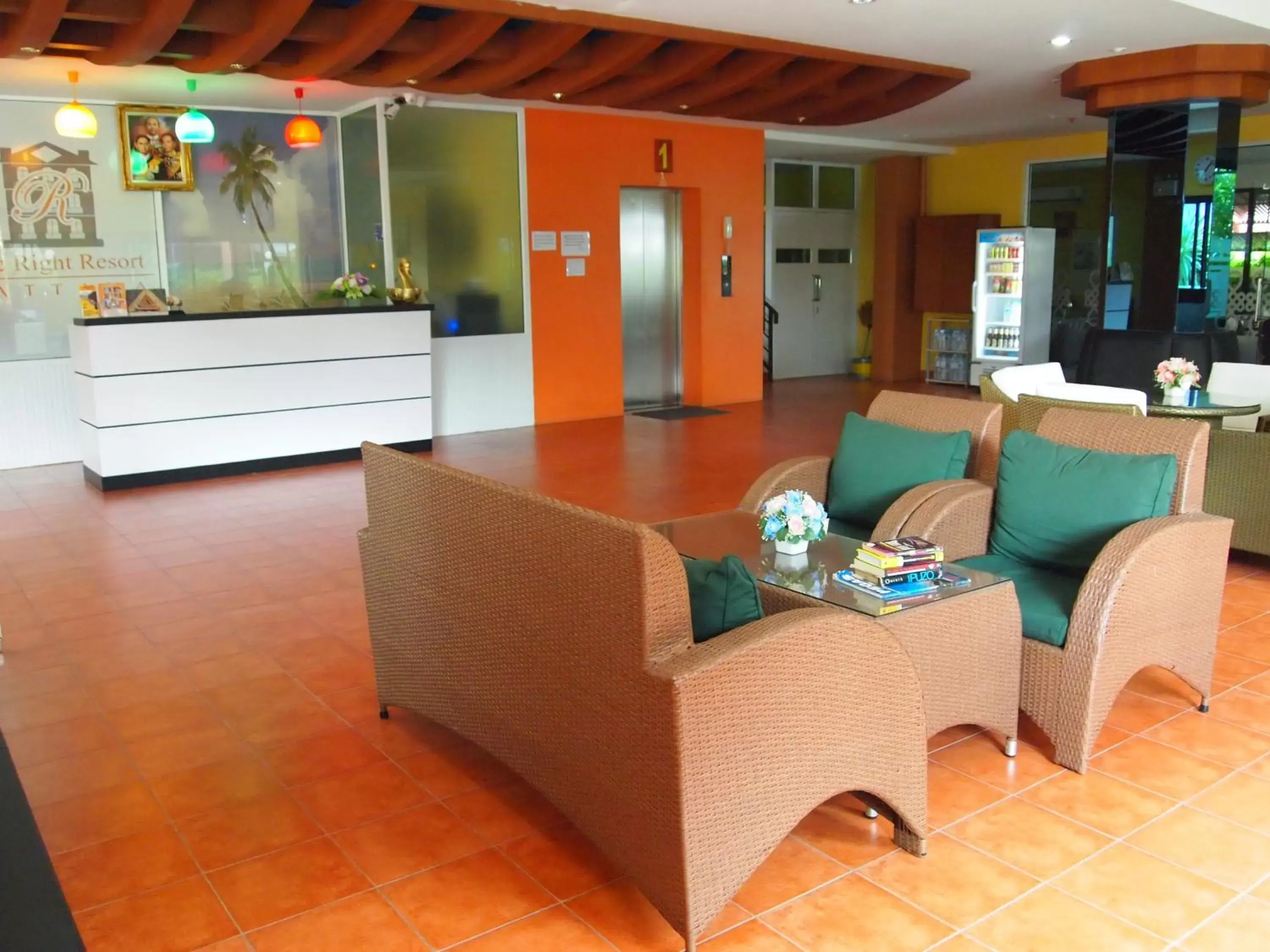 Lobby or reception in The Right Resort Lobby or reception in The Right Resort