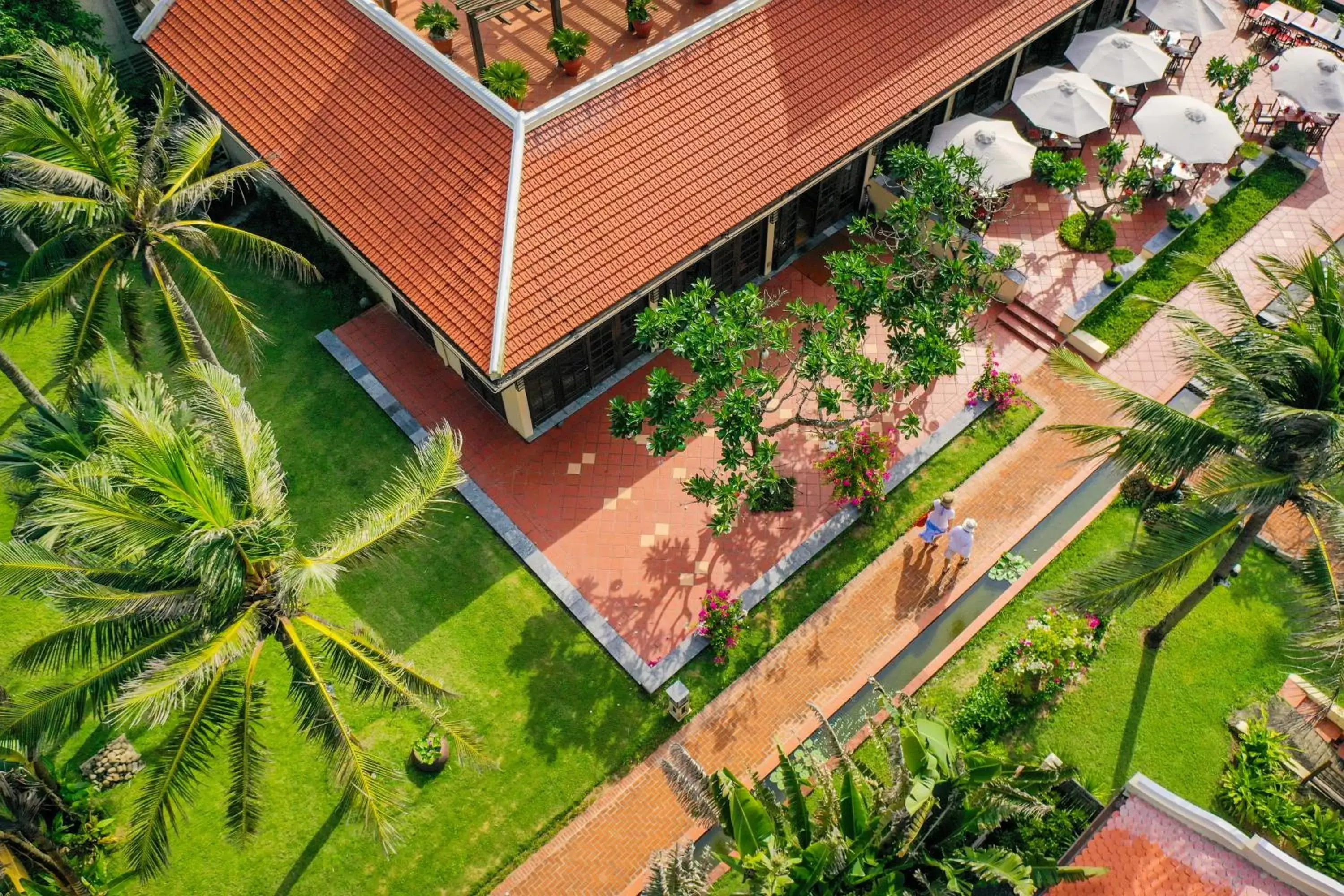 Garden, Bird's-eye View in Victoria Hoi An Beach Resort & Spa