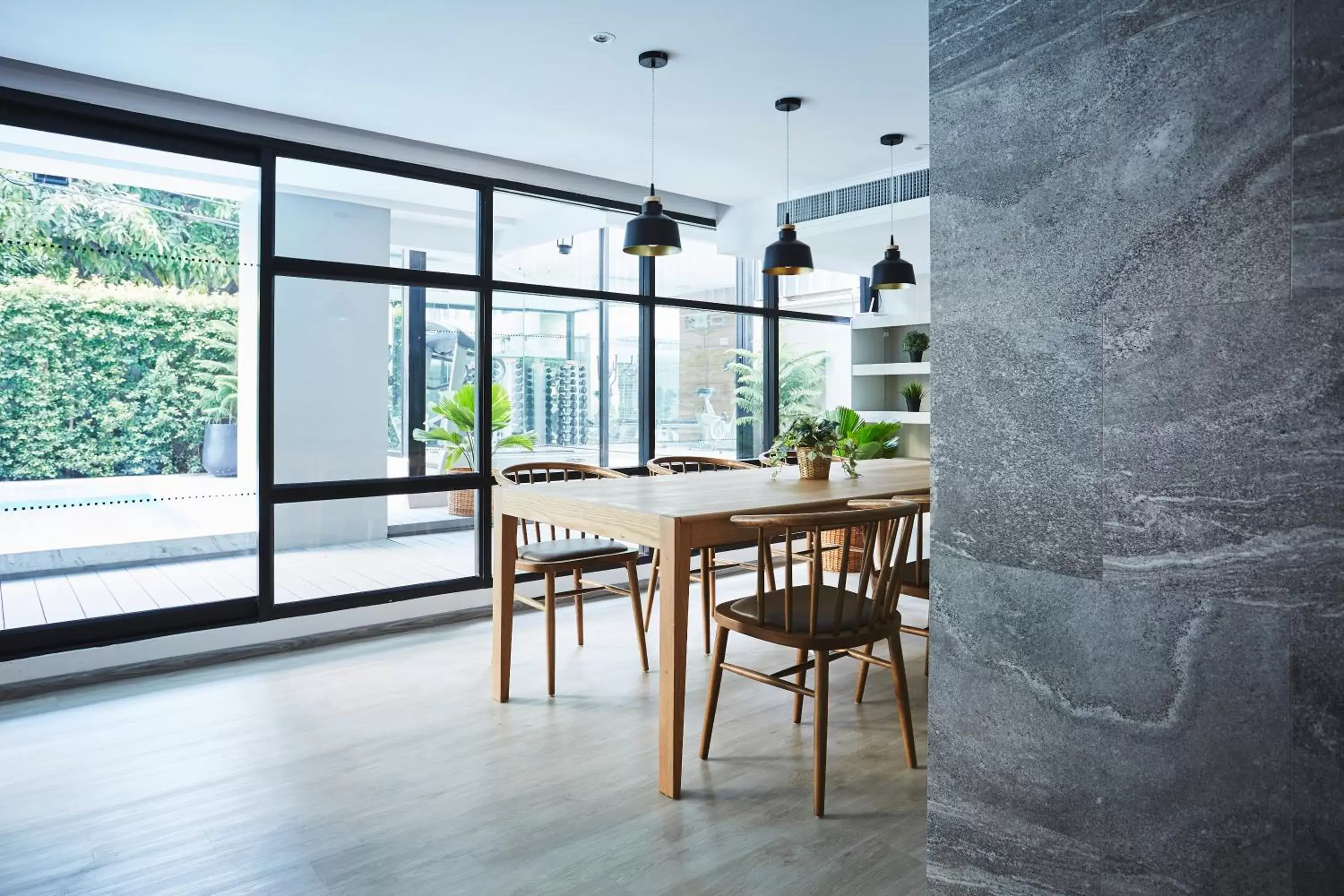 Property building in Aspira Tropical Residence Thong Lor Property building in Aspira Tropical Residence Thong Lor