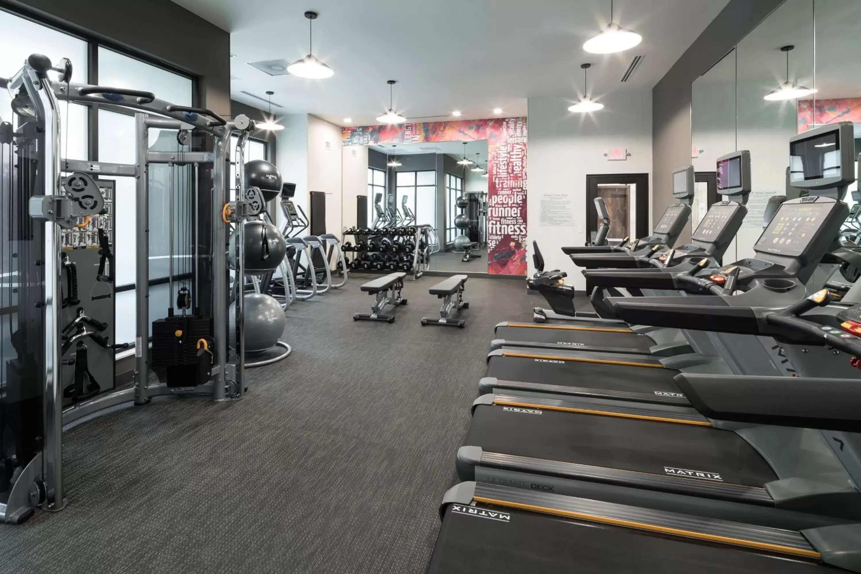 Fitness centre/facilities, Fitness Center/Facilities in Courtyard by Marriott Houston Heights/I-10