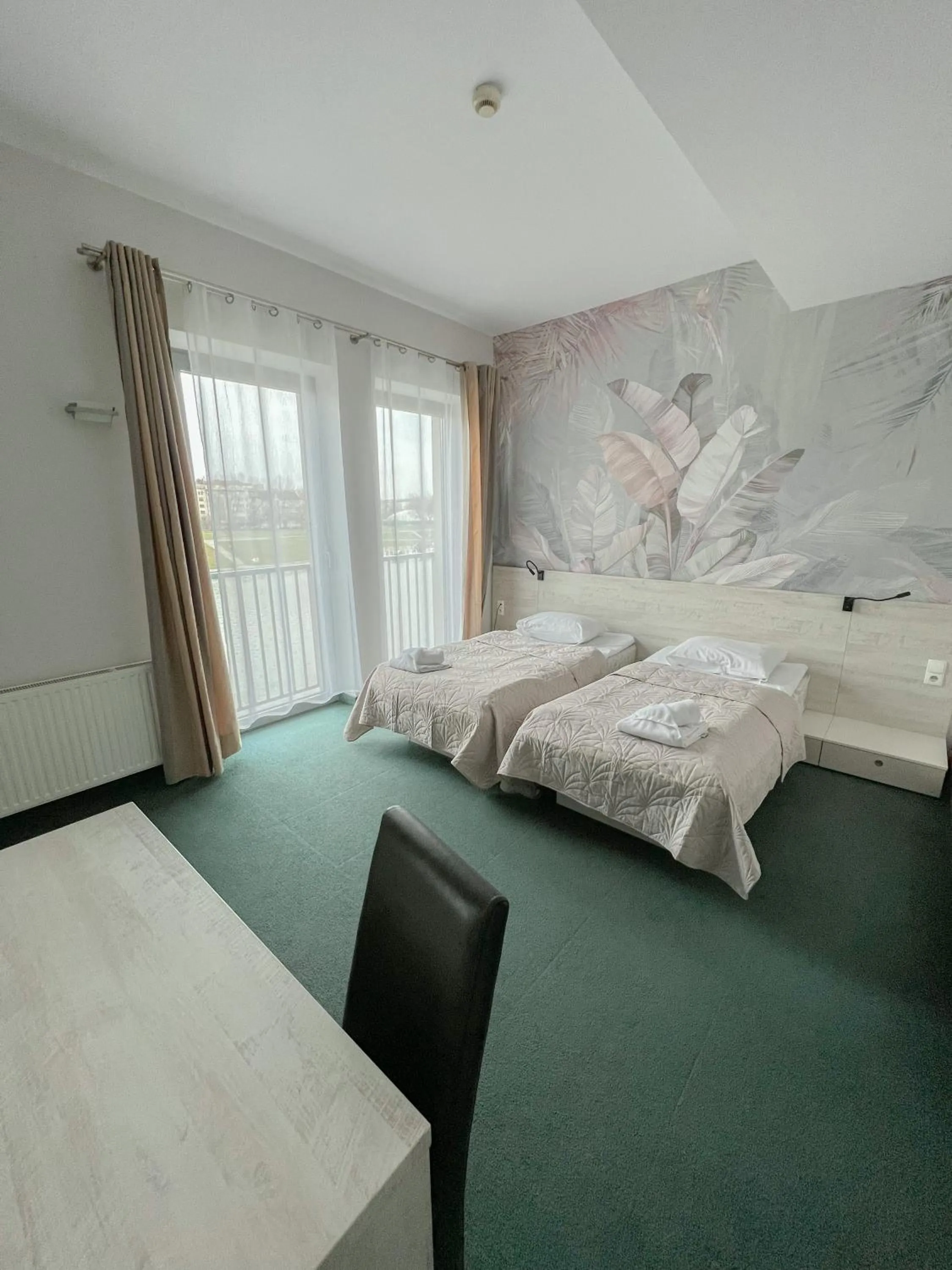 Bed in Hotel Poleski