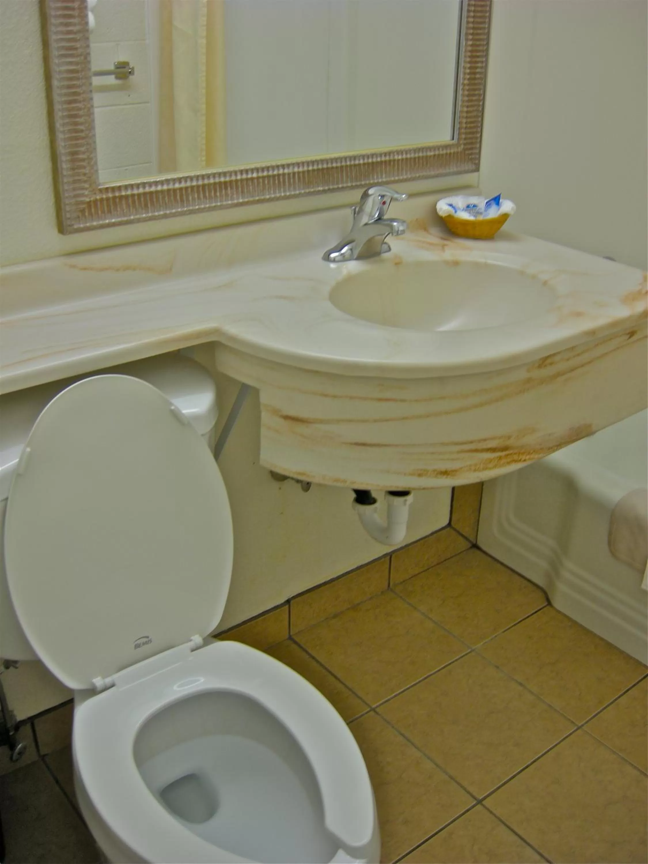 Toilet in Americas Best Value Inn - Pendleton