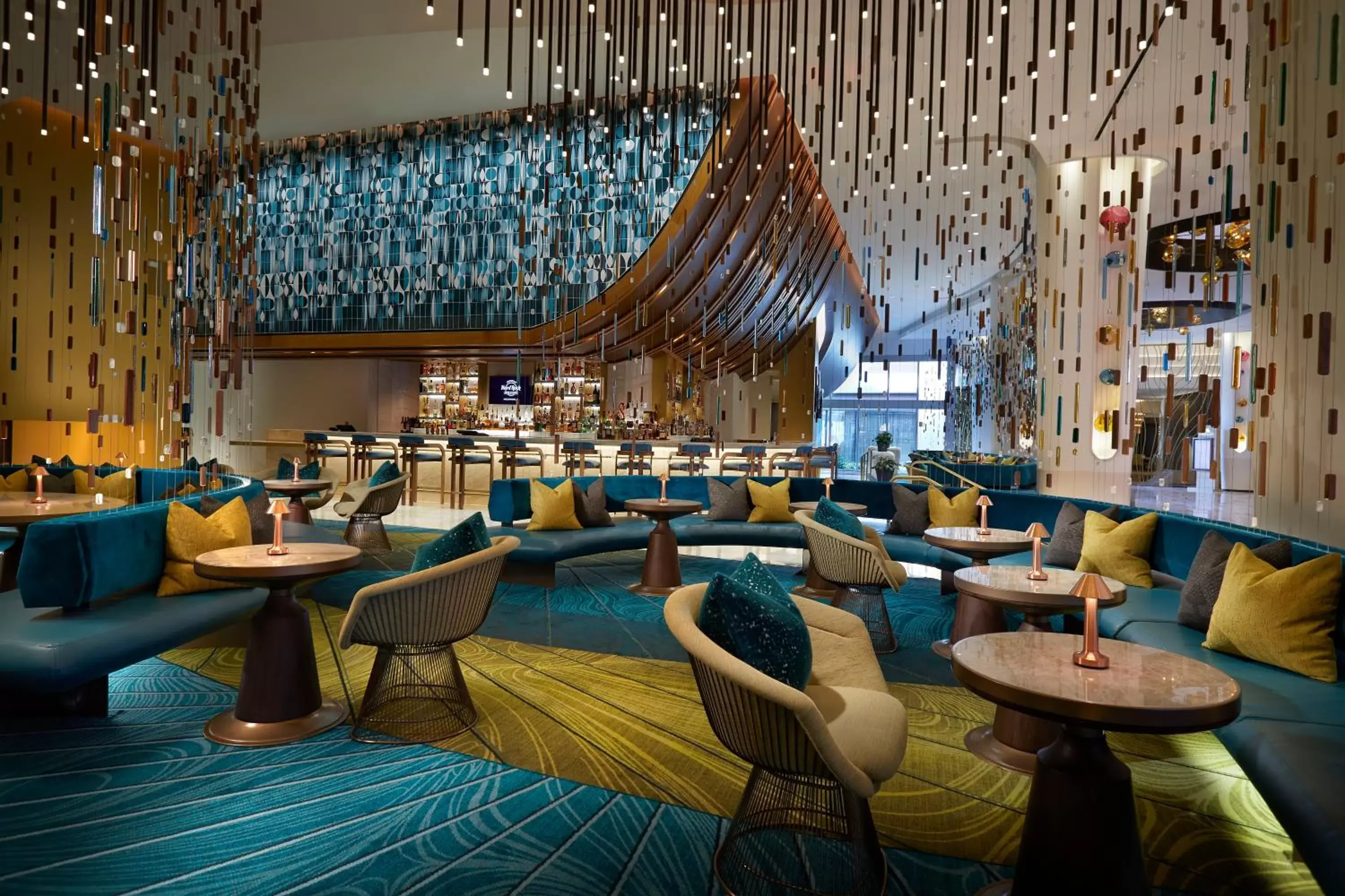 Lounge or bar, Lounge/Bar in The Guitar Hotel at Seminole Hard Rock Hotel & Casino