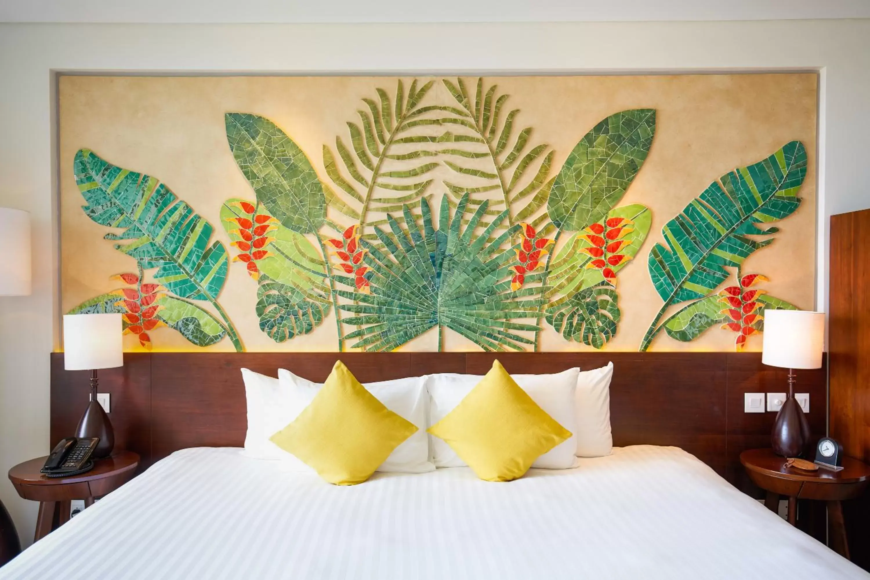 Decorative detail, Bed in Salinda Resort Phu Quoc - Sparkling Wine Breakfast