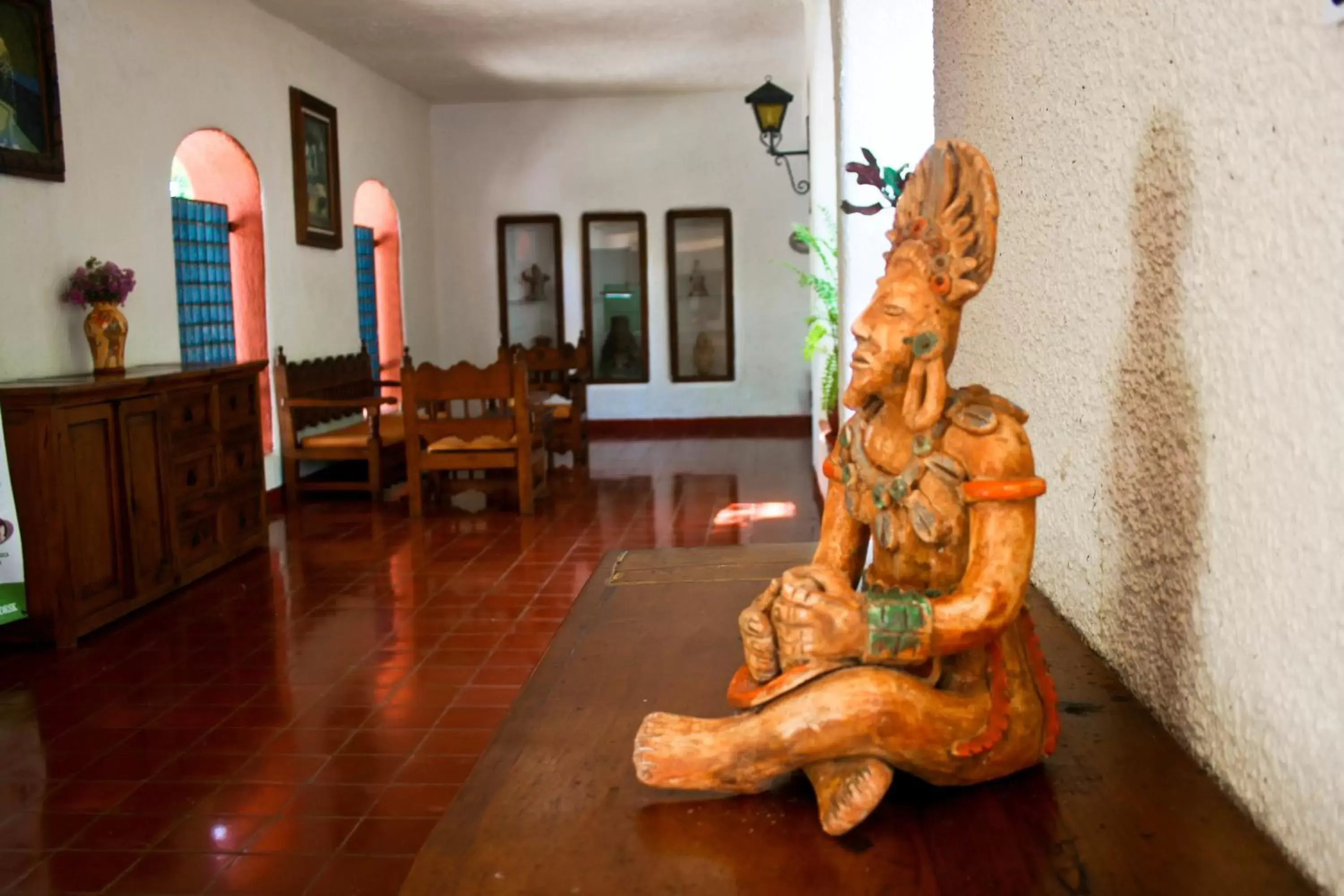 Lobby or reception in Villas Arqueologicas Chichen Itza