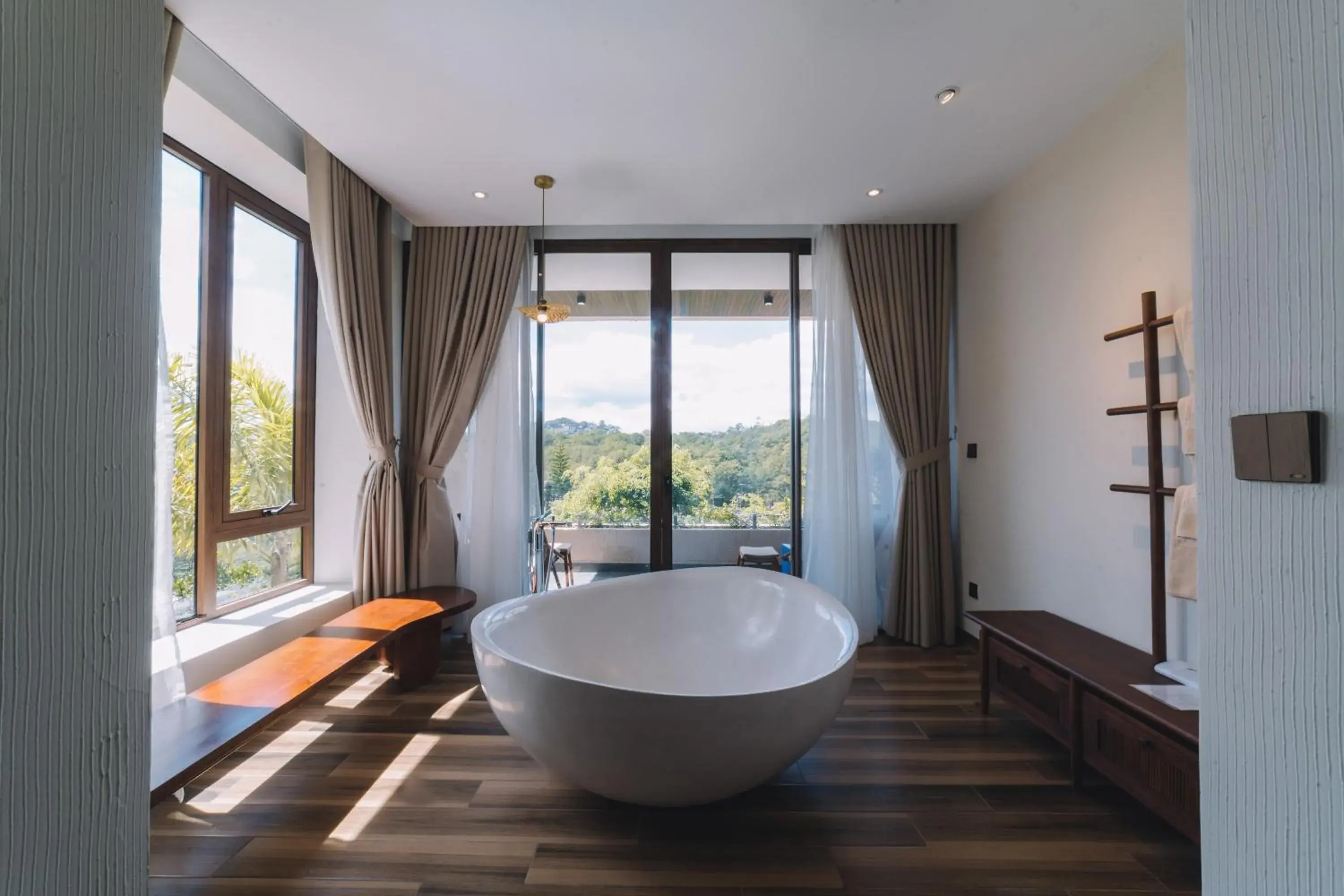 Bathroom in Zen Valley Dalat Resort