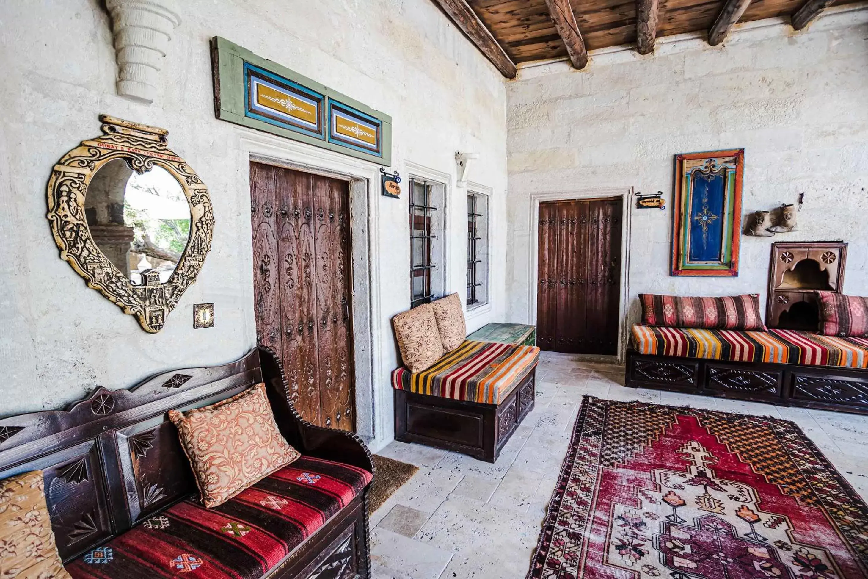 Facade/entrance, Seating Area in Kelebek Special Cave Hotel & Spa