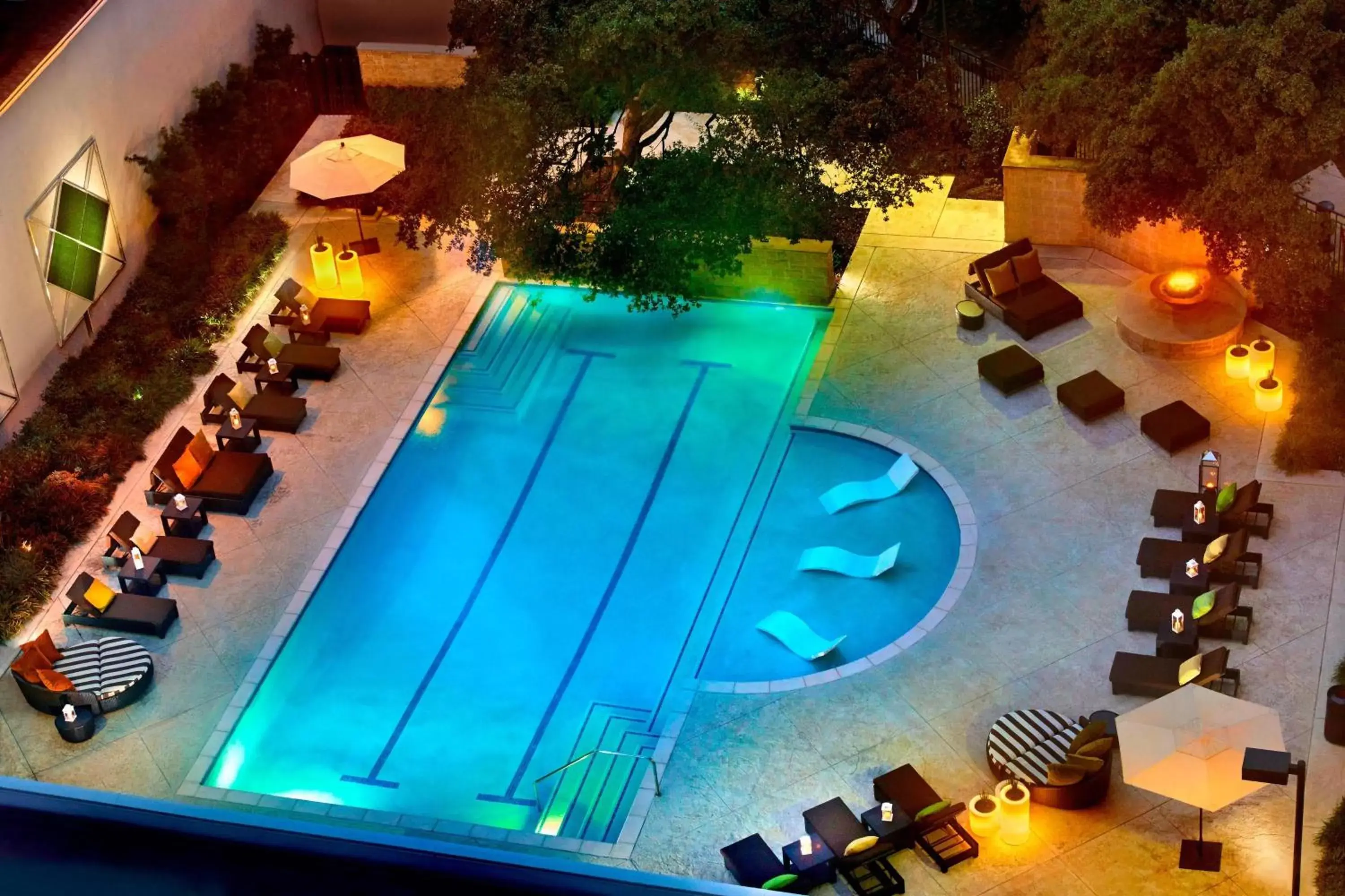 Swimming pool, Pool View in Dallas-Addison Marriott Quorum by the Galleria