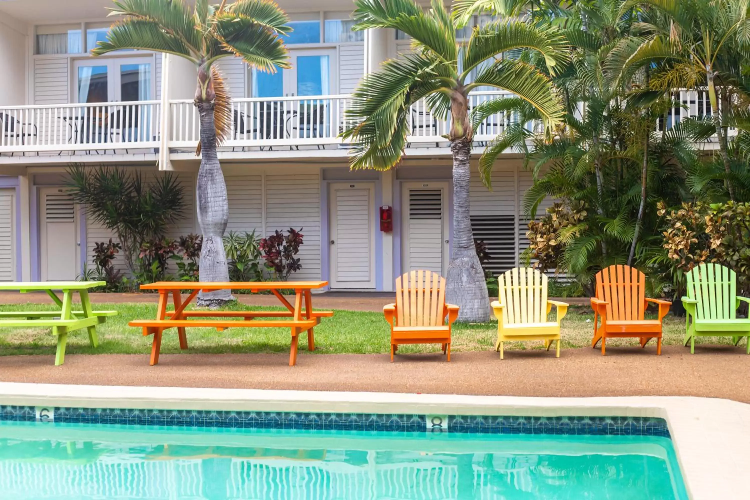 Property building, Swimming Pool in Waikiki Heritage Hotel