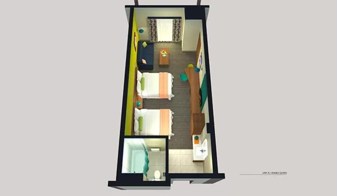 Floor plan in The Kartrite Resort and Indoor Waterpark