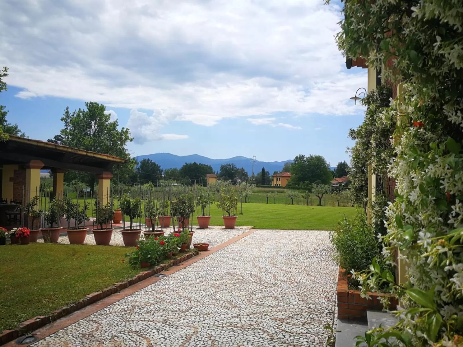 Garden in B&B La Fornace del Sole