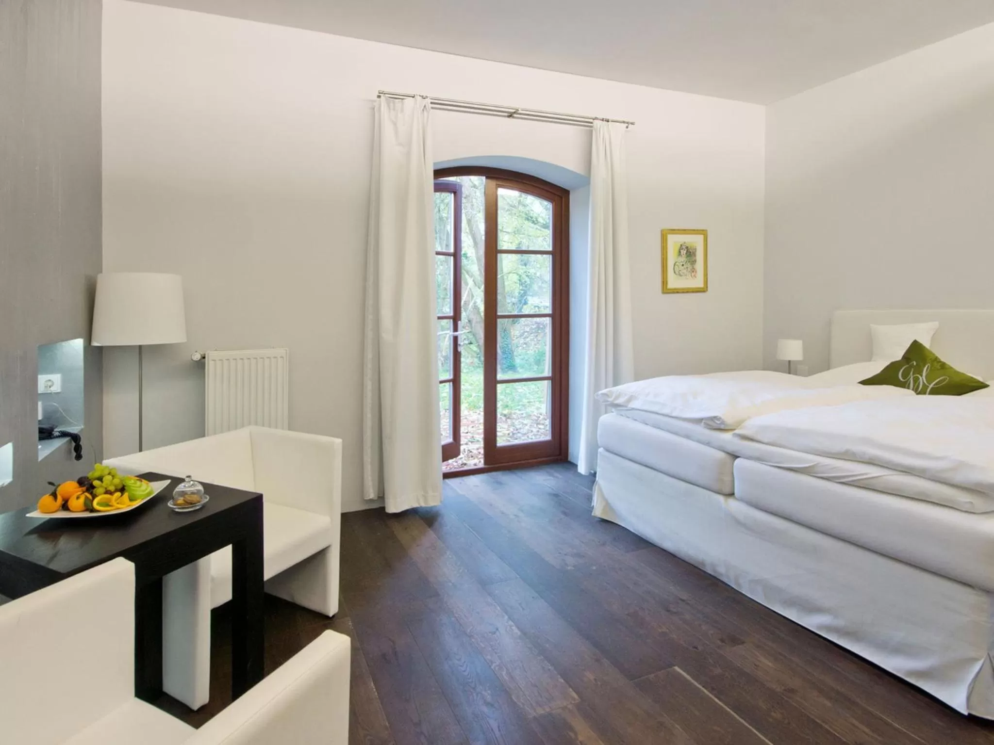 Decorative detail, Bed in Gut Hohenholz