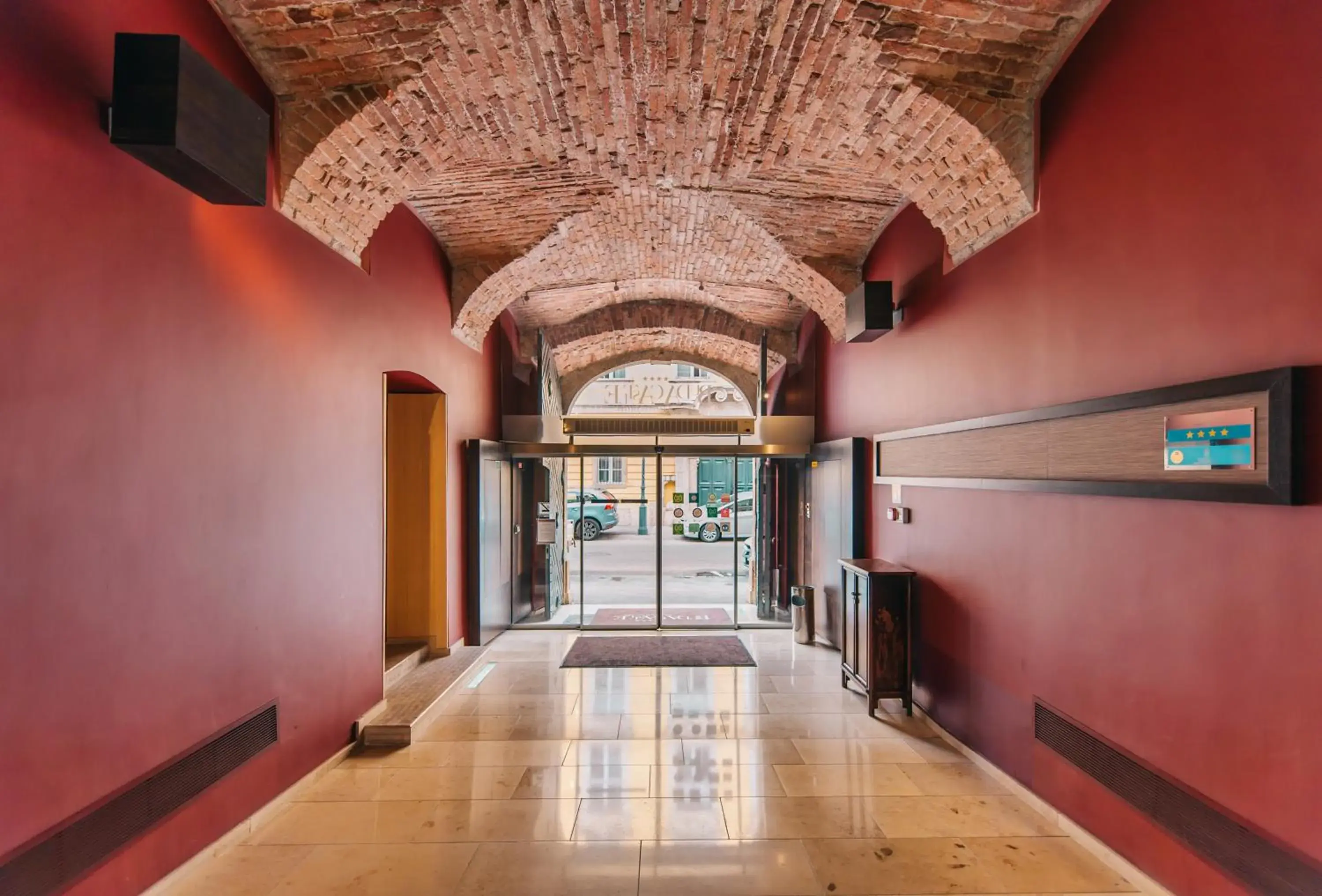 Lobby or reception in Buda Castle Hotel Budapest