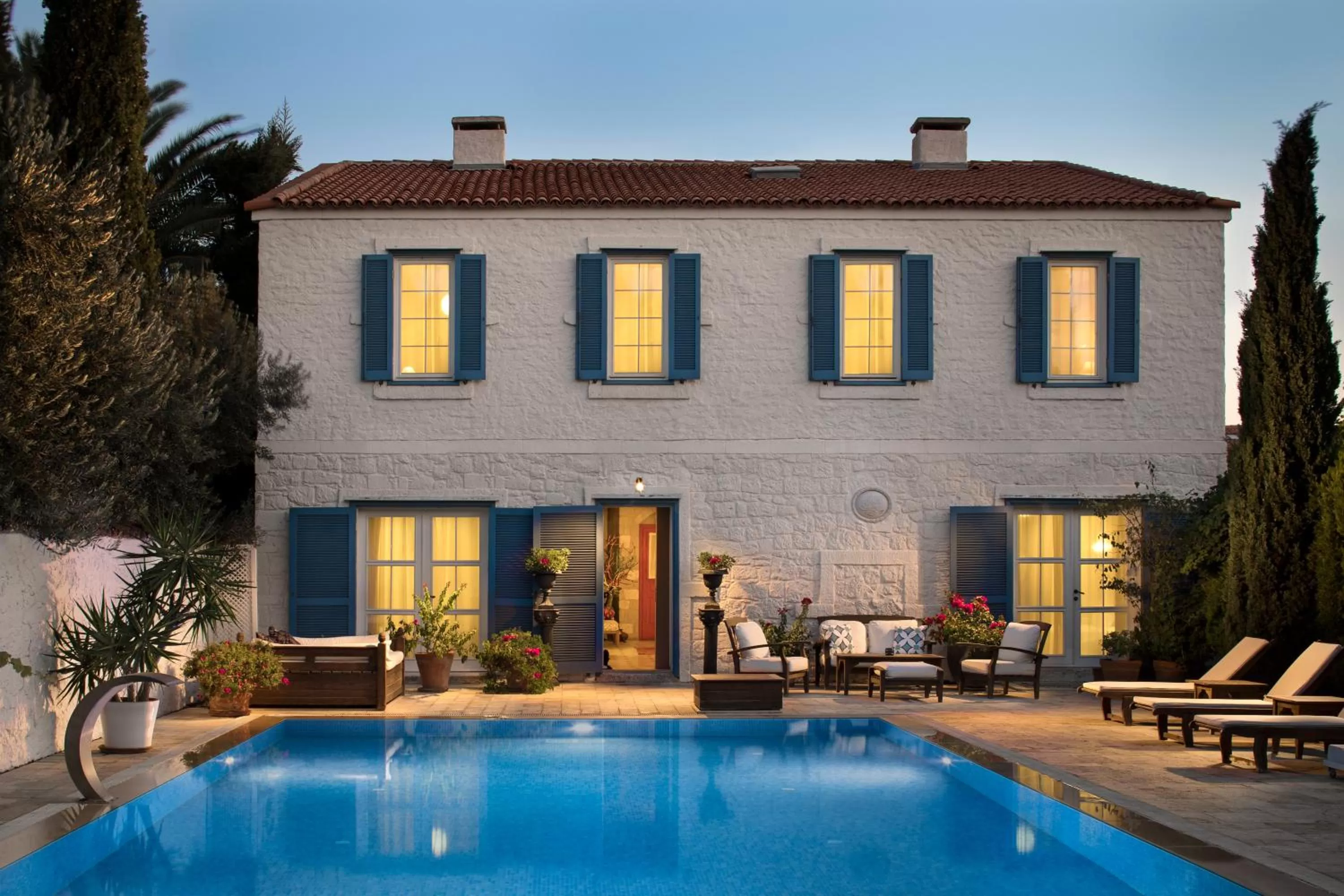 Garden view in Beyevi Alaçatı