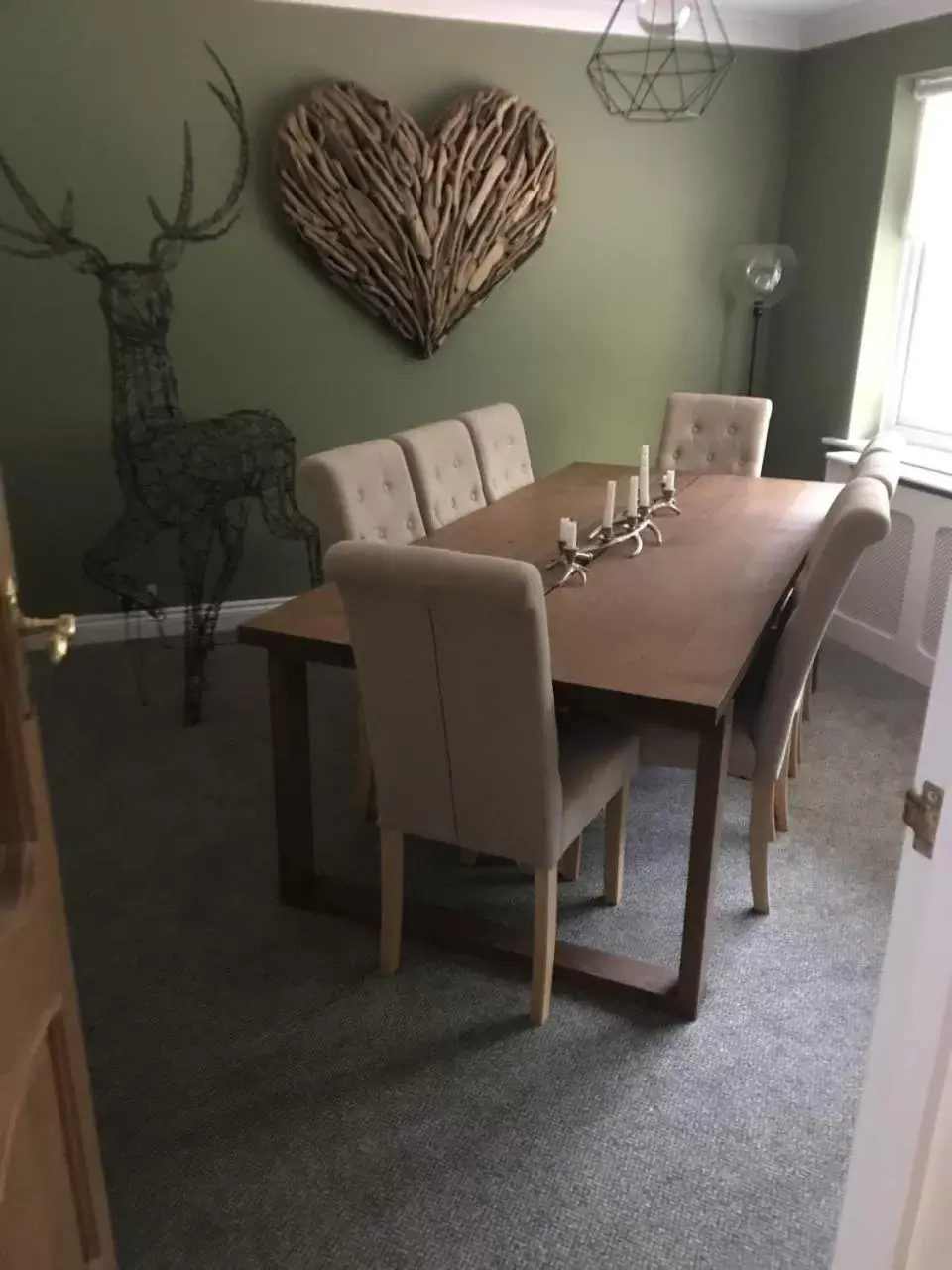 Breakfast, Dining Area in Woodland House B & B