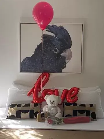 Bed in Amore On Buderim Rainforest Cabins Bed in Amore On Buderim Rainforest Cabins