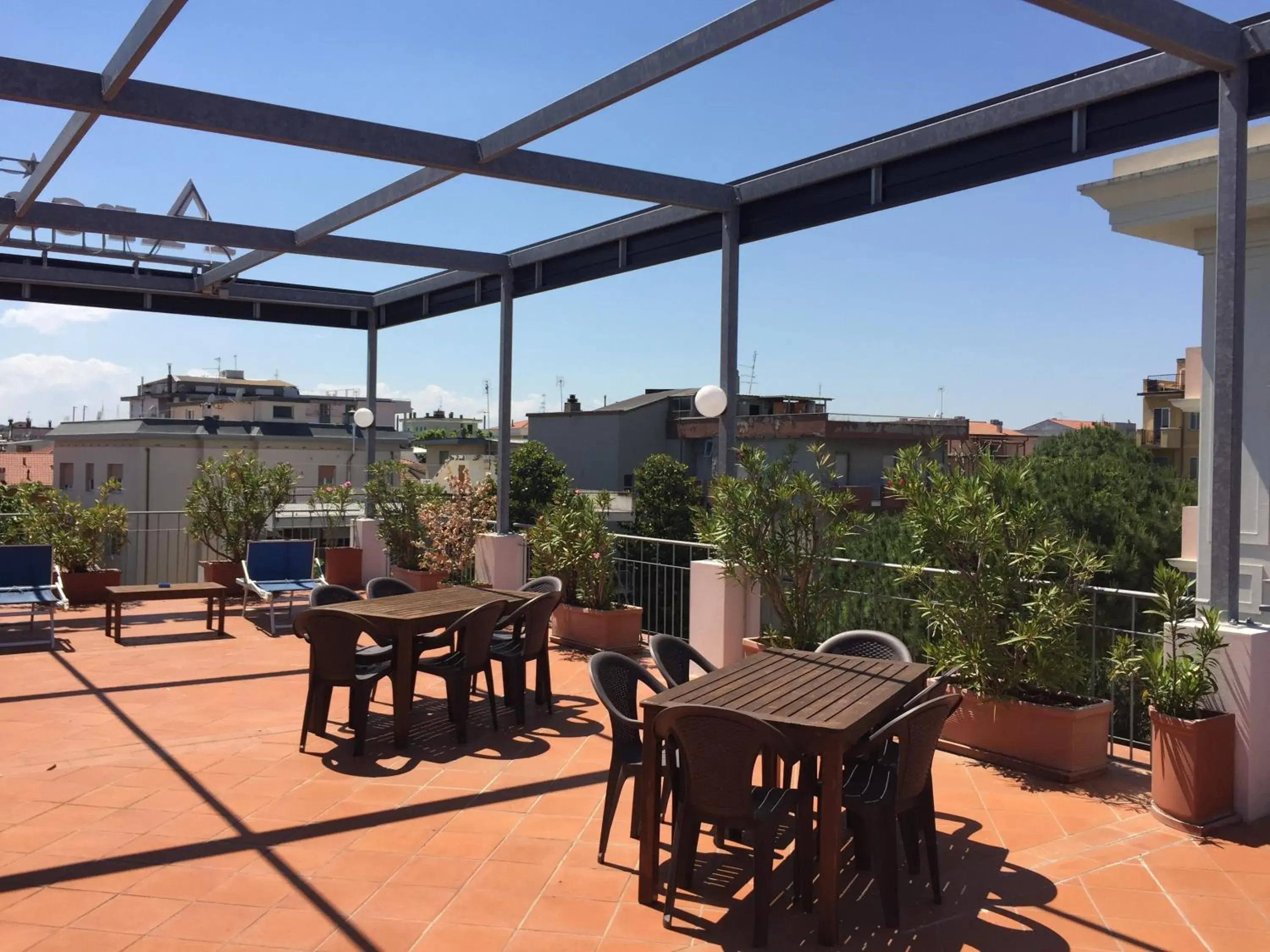 Balcony/Terrace, Restaurant/Places to Eat in Hotel Arcangelo