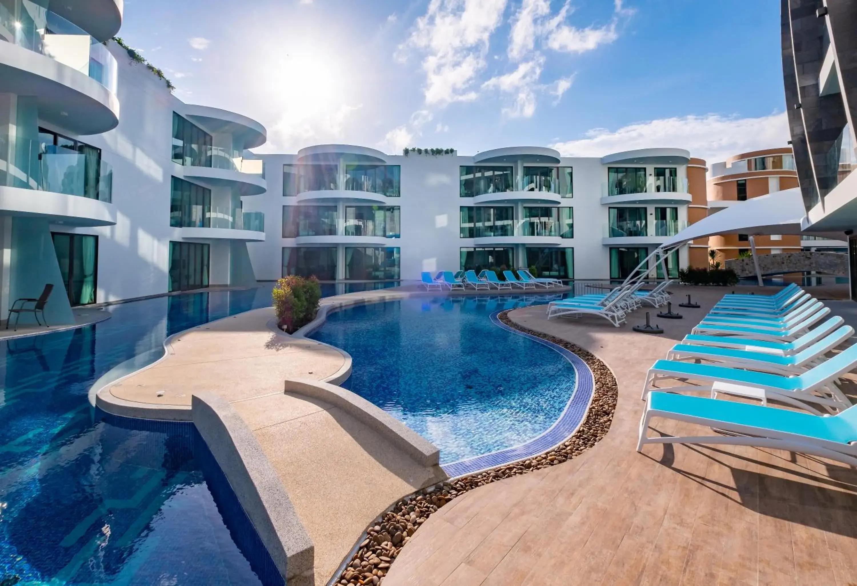 Activities, Swimming Pool in Lets Phuket Twin Sands Resort & Spa-SHA Extra Plus