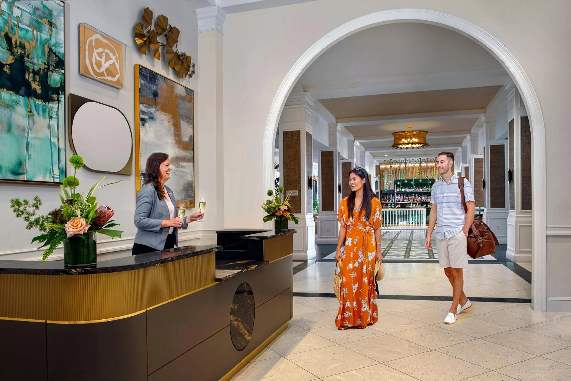 Lobby or reception in The Don CeSar