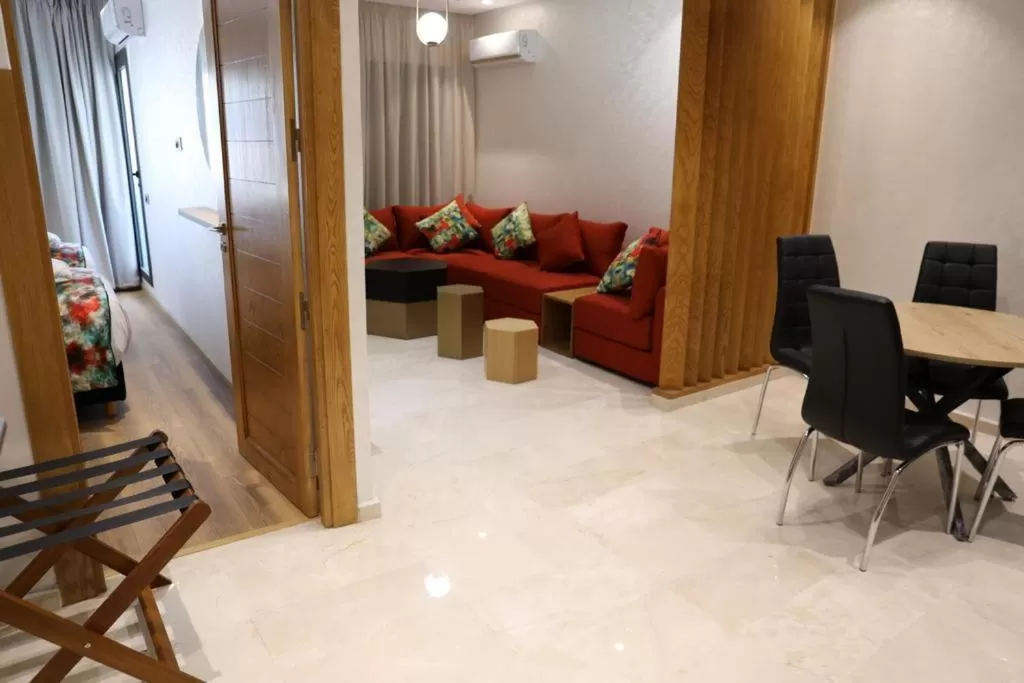 Living room in Quiet Hotel