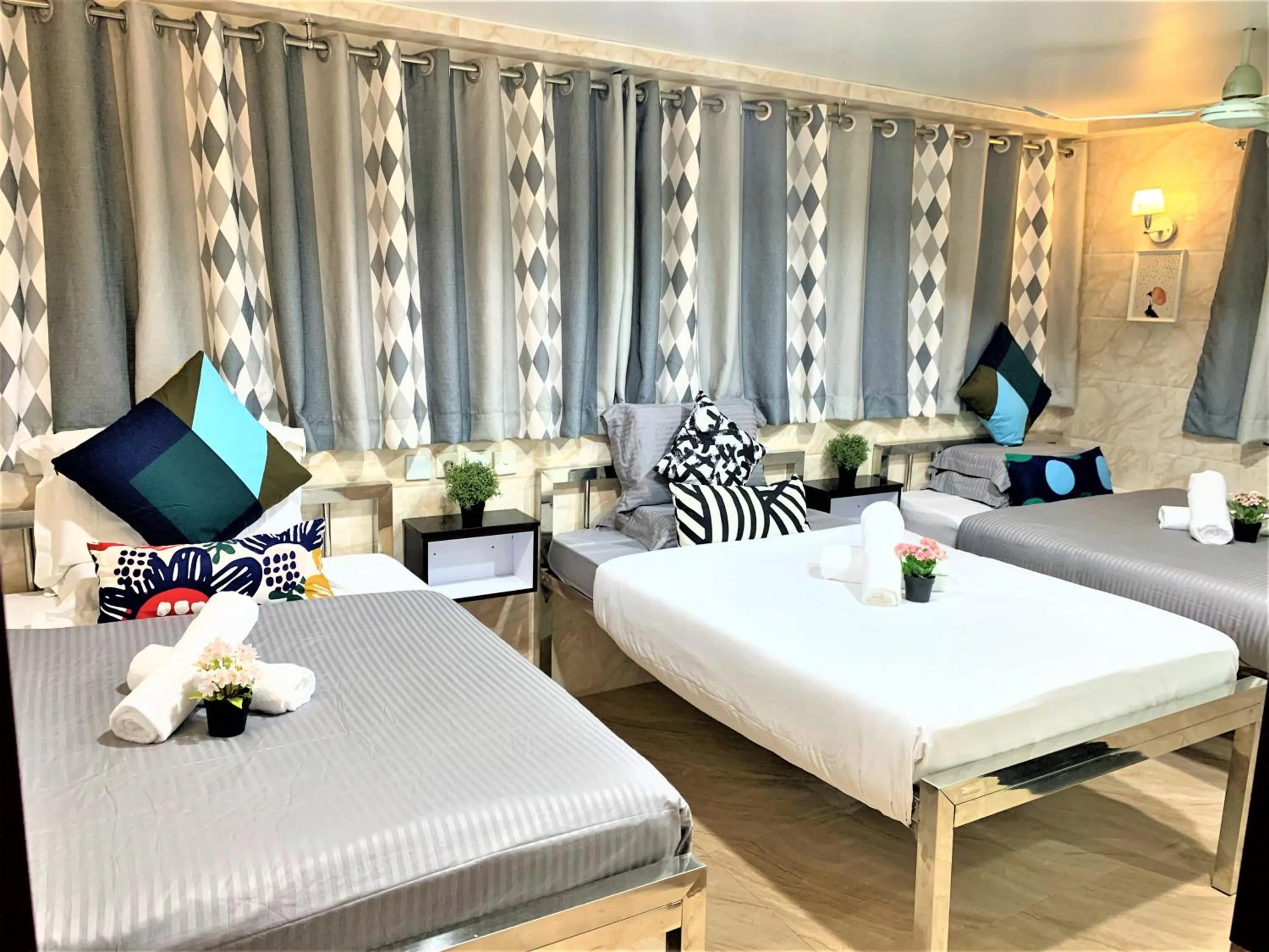 Bed in Super Guest House