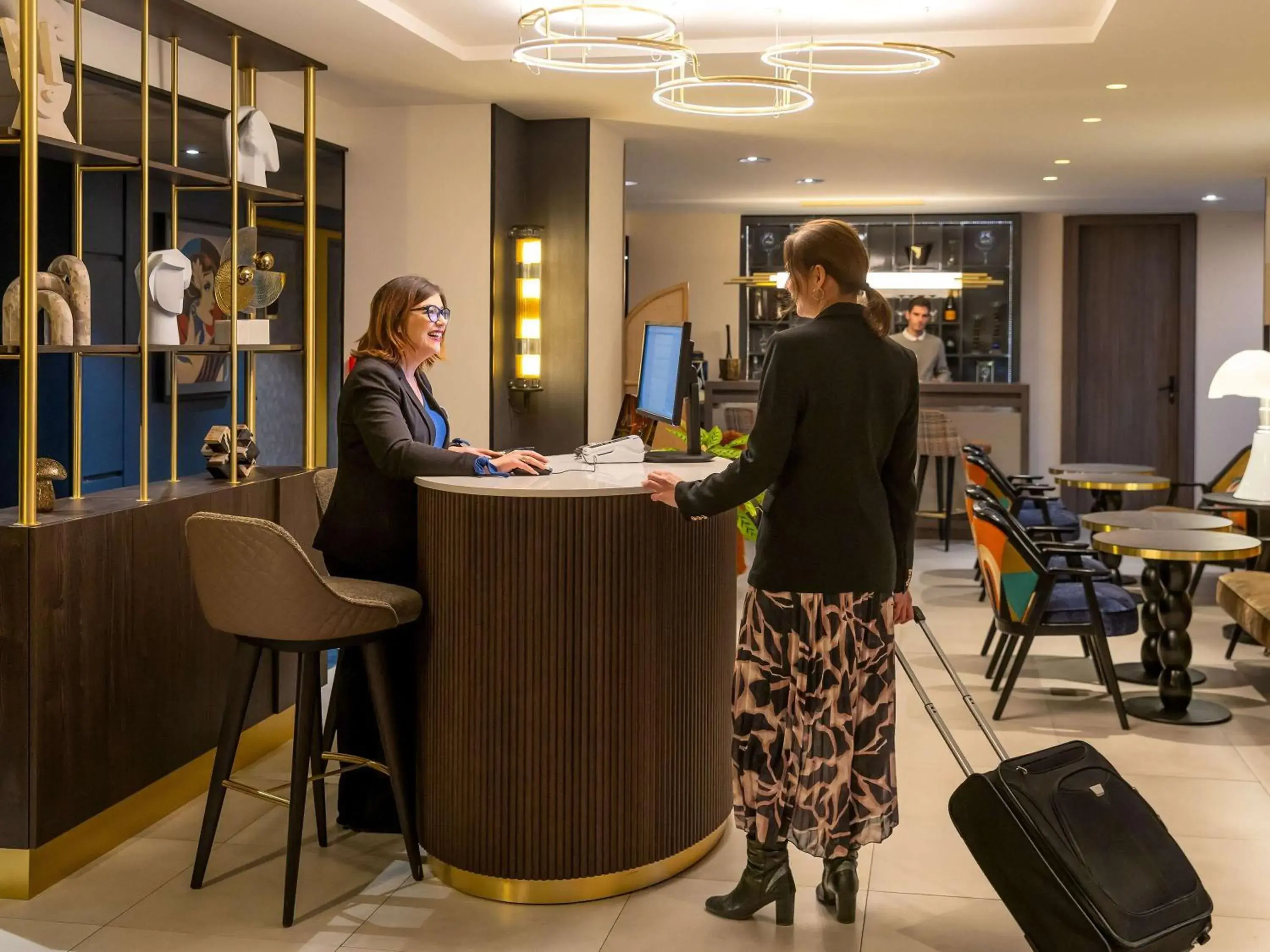 Lobby or reception in ibis Styles Saint-Quentin Lobby or reception in ibis Styles Saint-Quentin