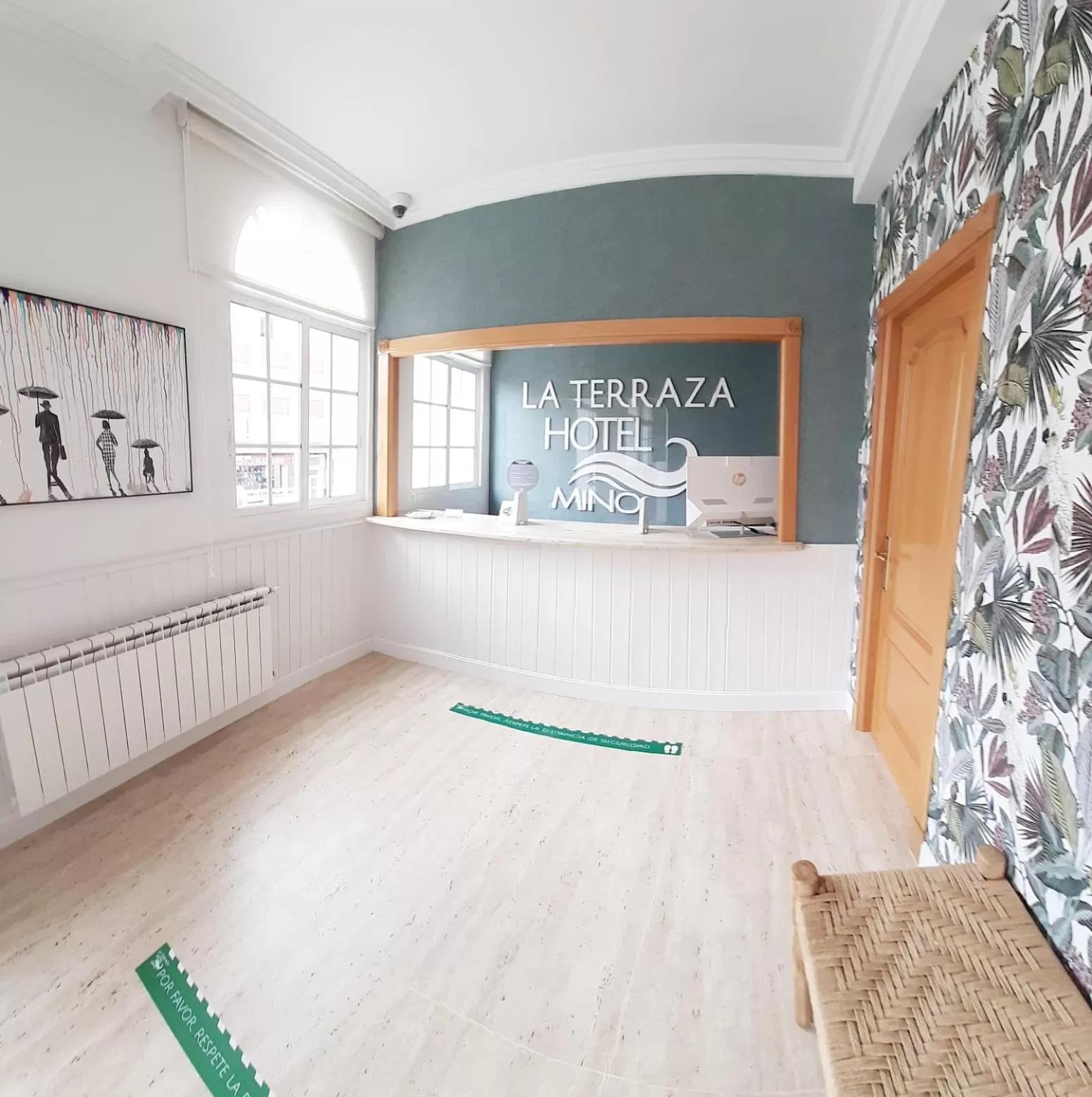 Lobby or reception in Hotel La Terraza