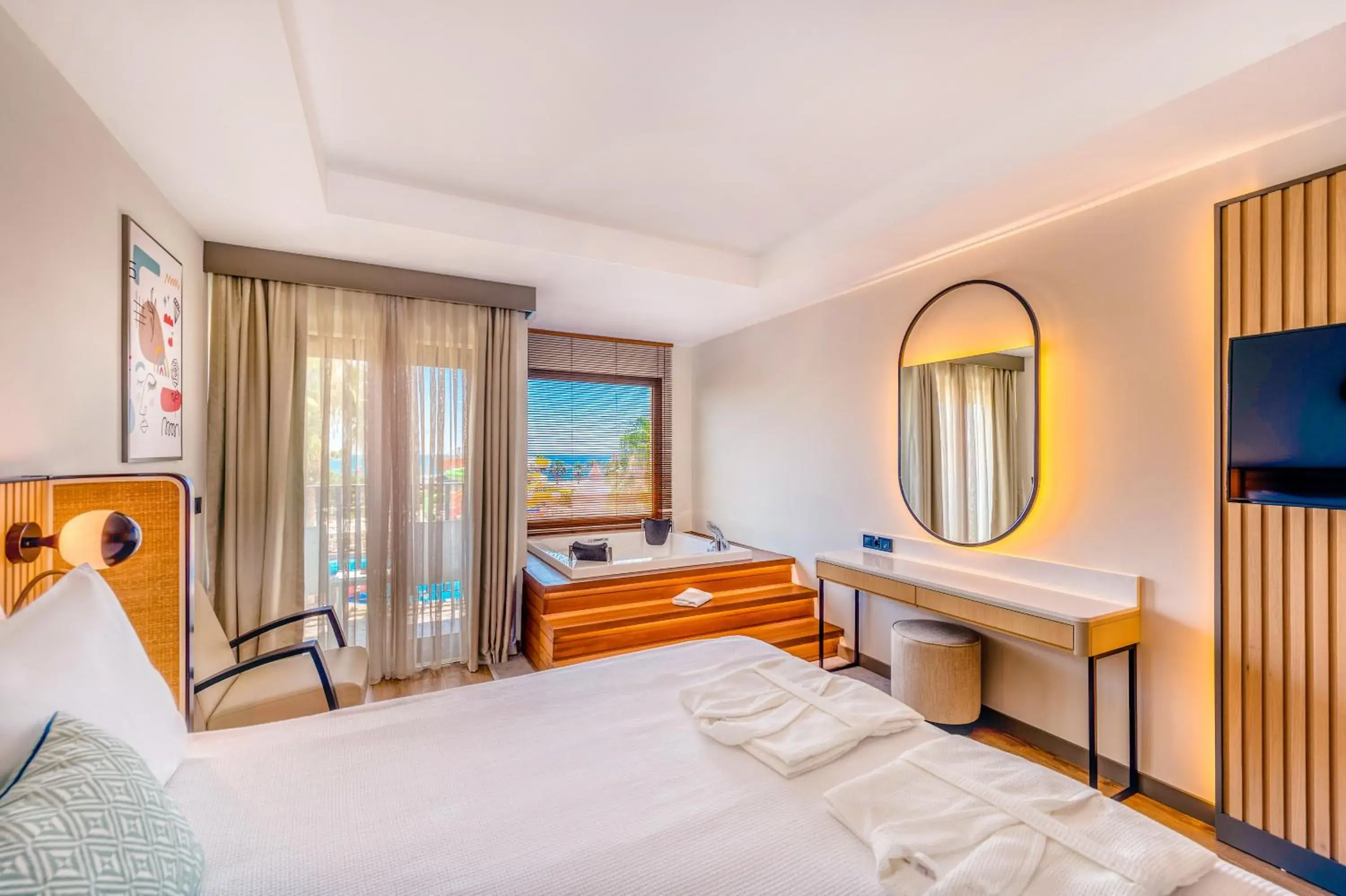 Bed in Belek Beach Resort Hotel