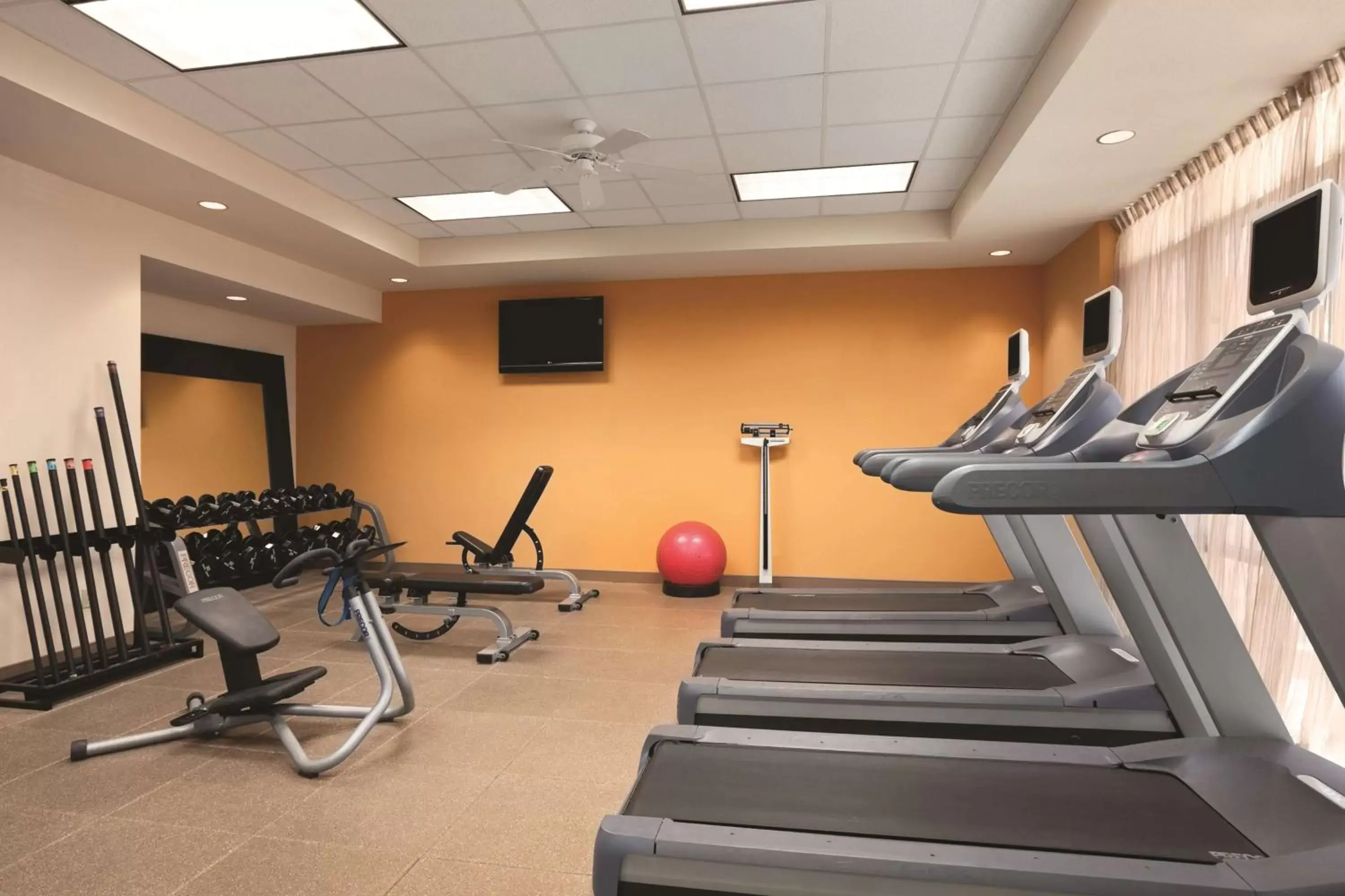 Fitness centre/facilities, Fitness Center/Facilities in Embassy Suites East Peoria Hotel and Riverfront Conference Center