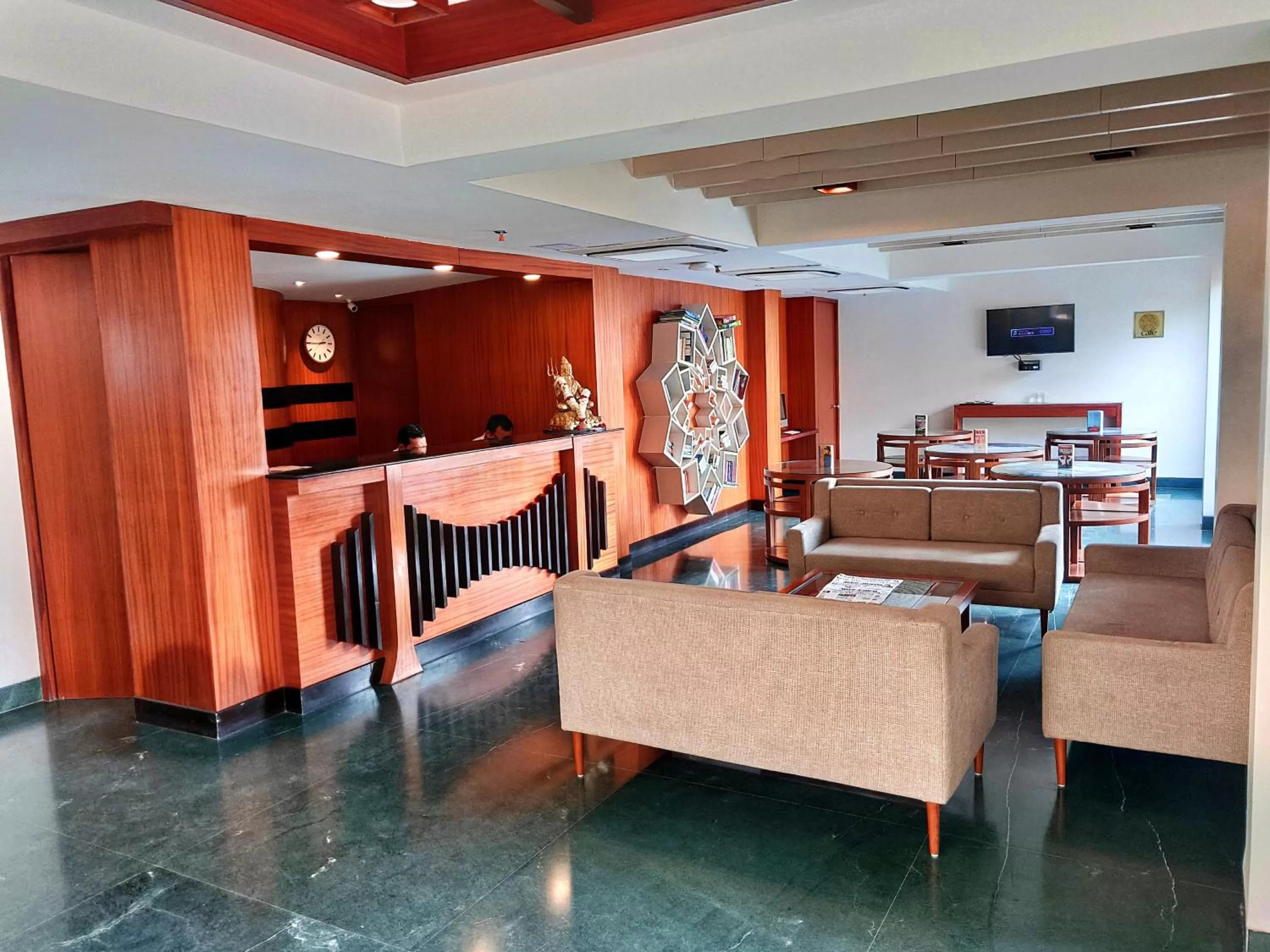 Lobby or reception in Holy River Hotel