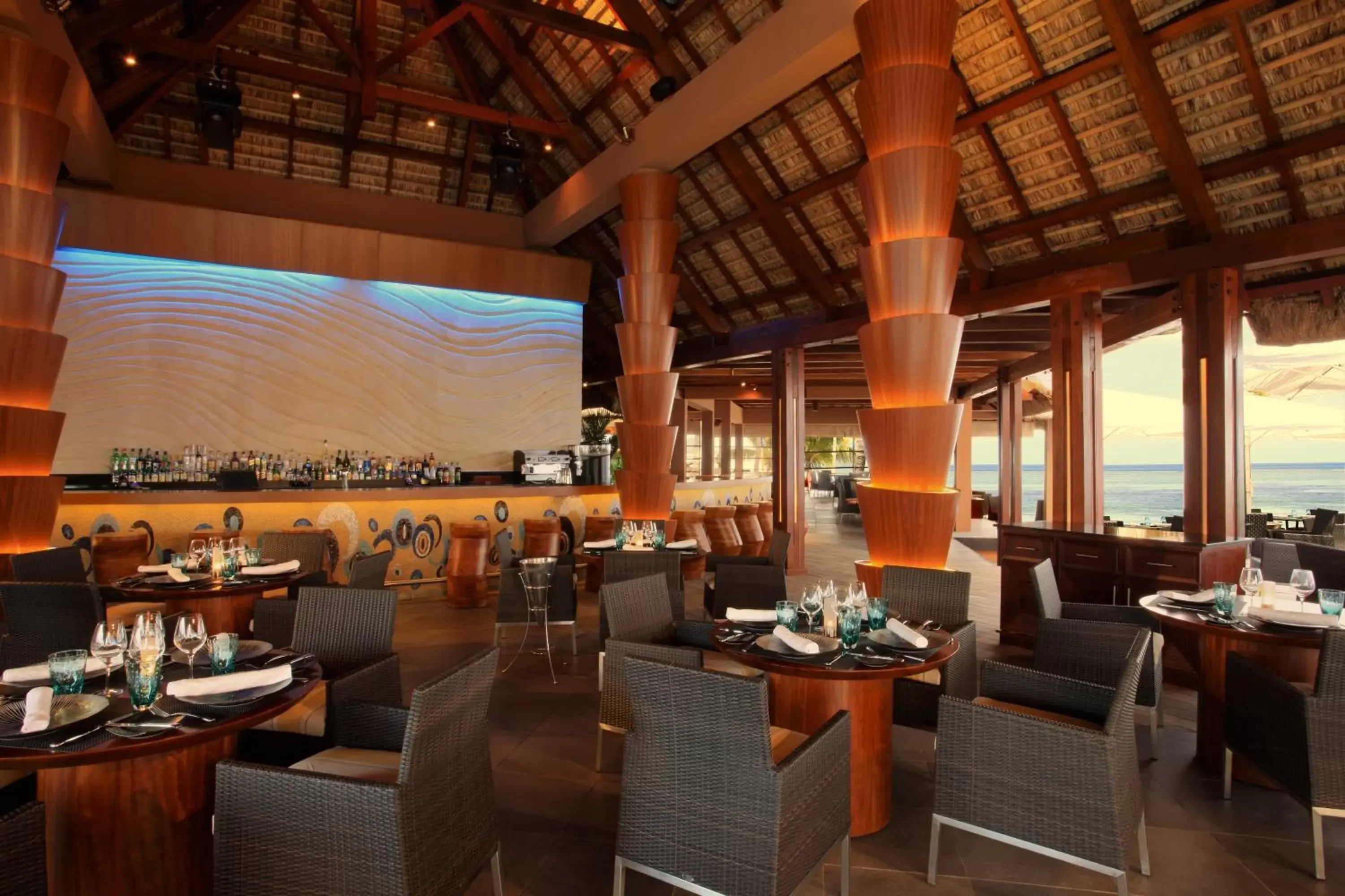 Lounge or bar, Restaurant/Places to Eat in Sugar Beach Mauritius