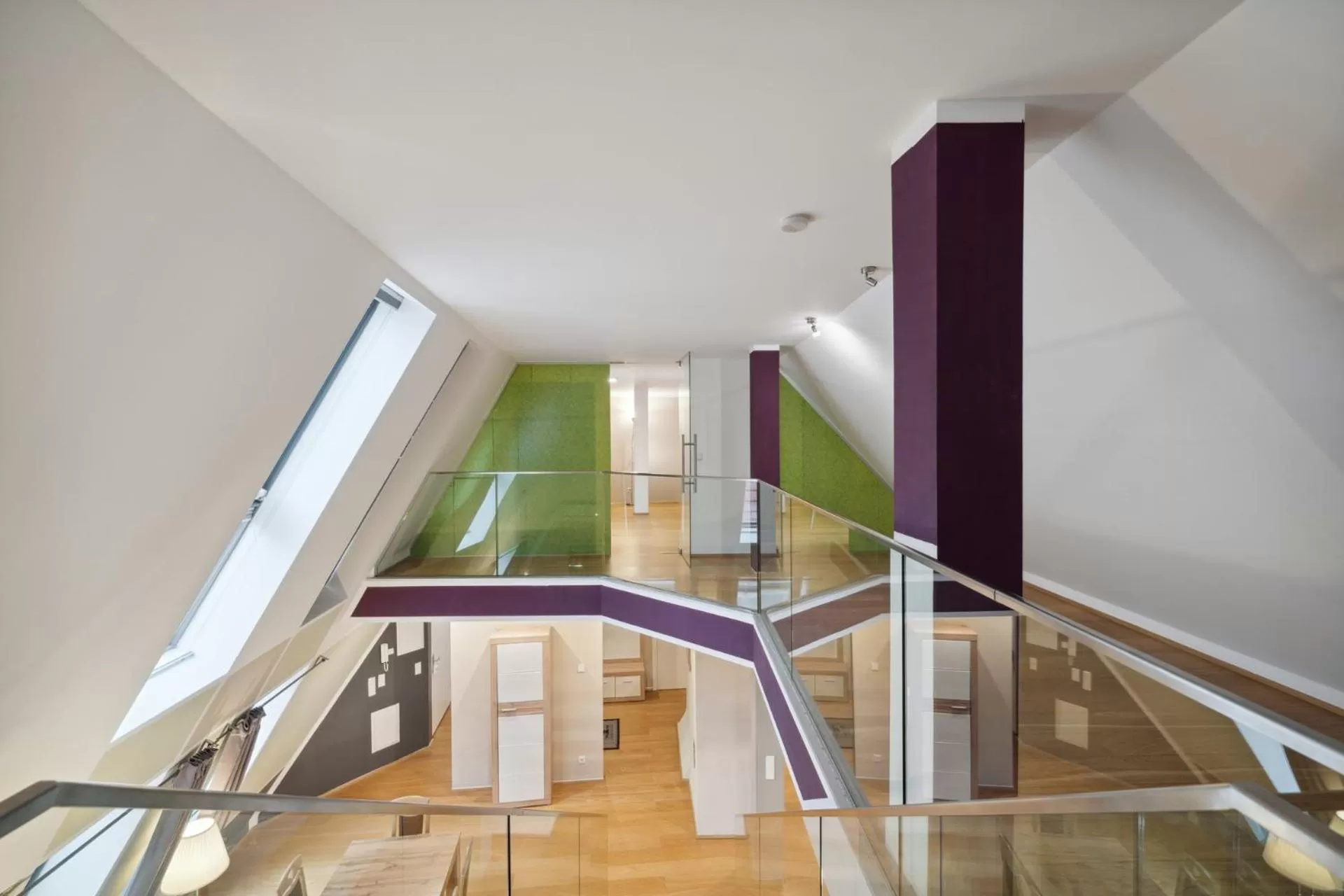 Living room in Florian's apartments in Mariahilf Vienna