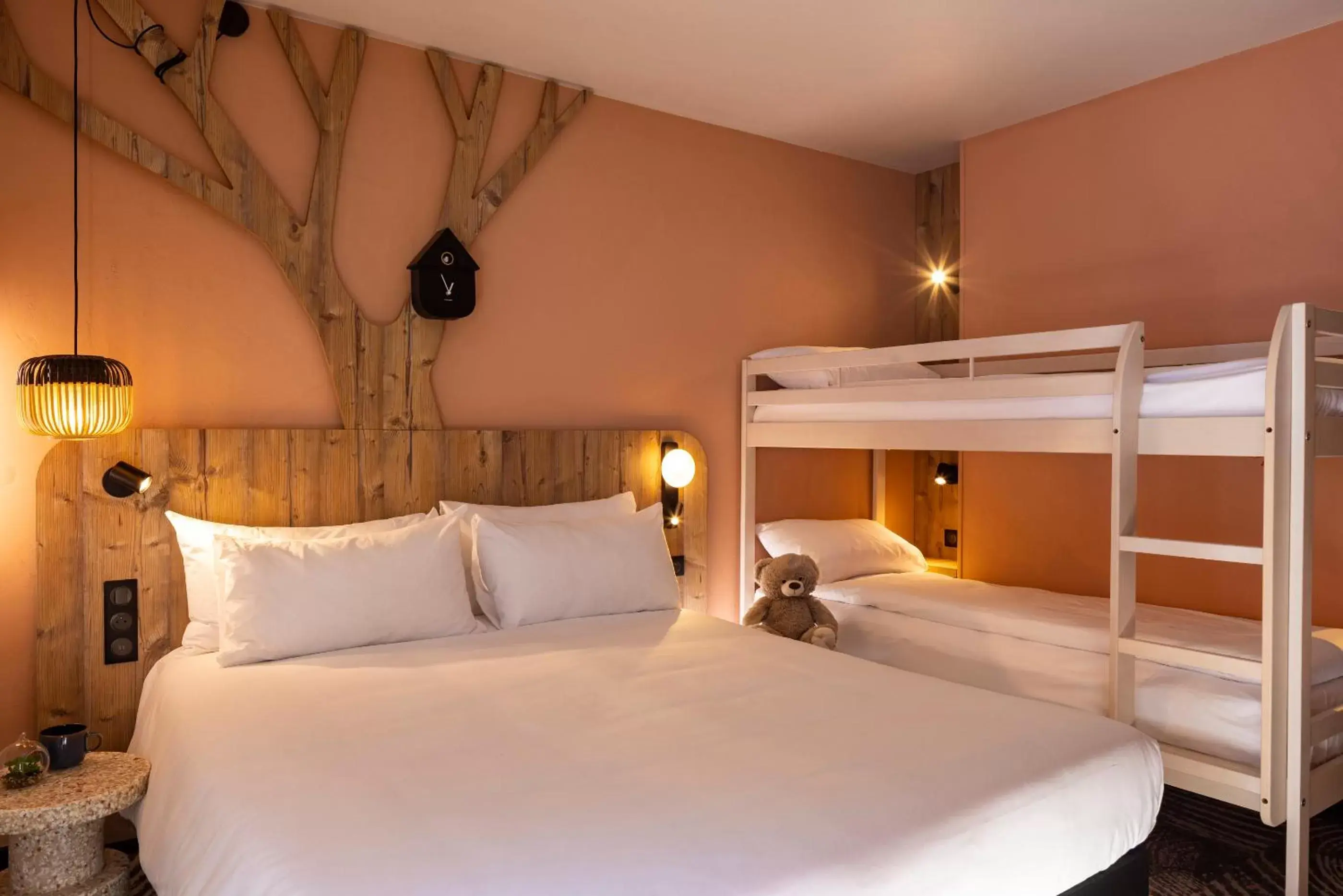 Bed in ibis Styles Les Houches Chamonix