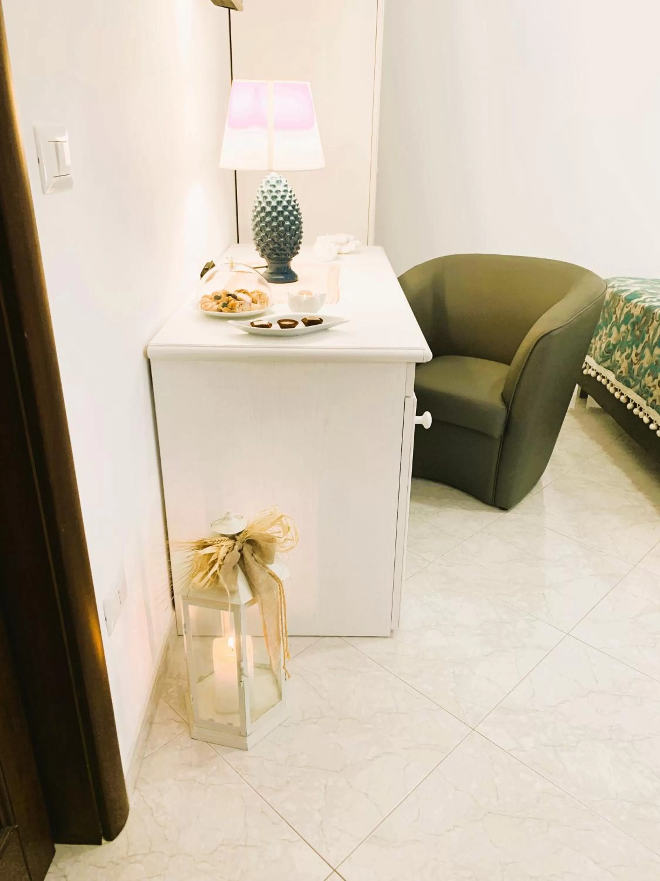 Decorative detail in B&B Villa Maggi