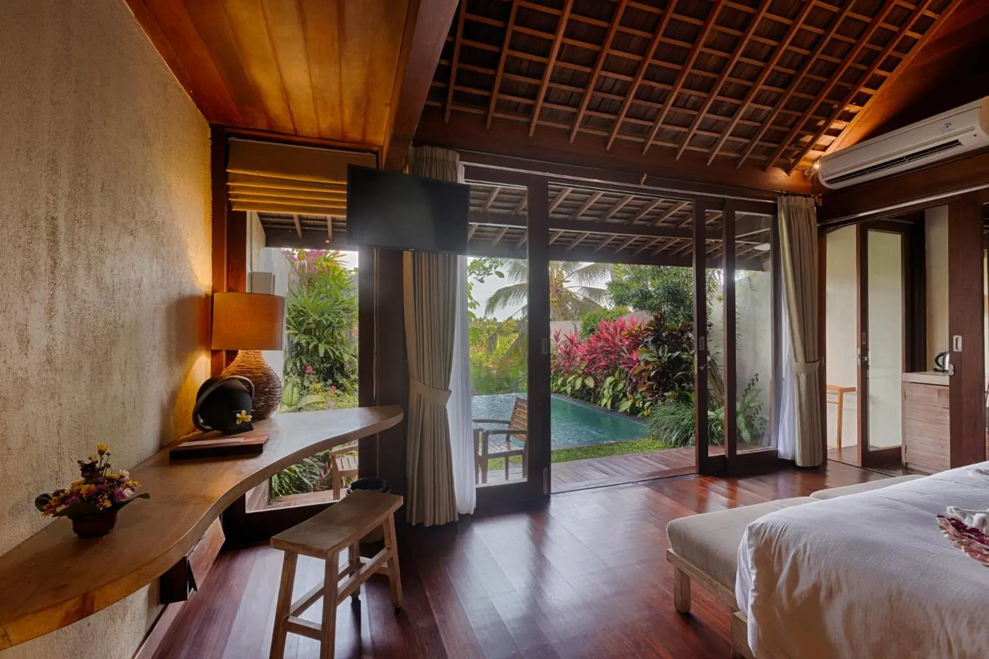 Bedroom in Ubud Padi Villas