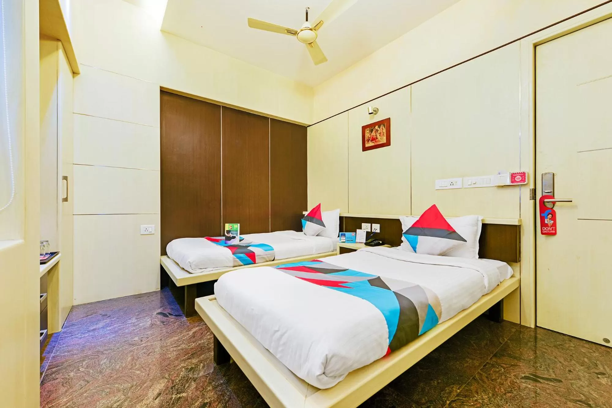 Bedroom, Bed in FabHotel B Zone - Nr US Consulate